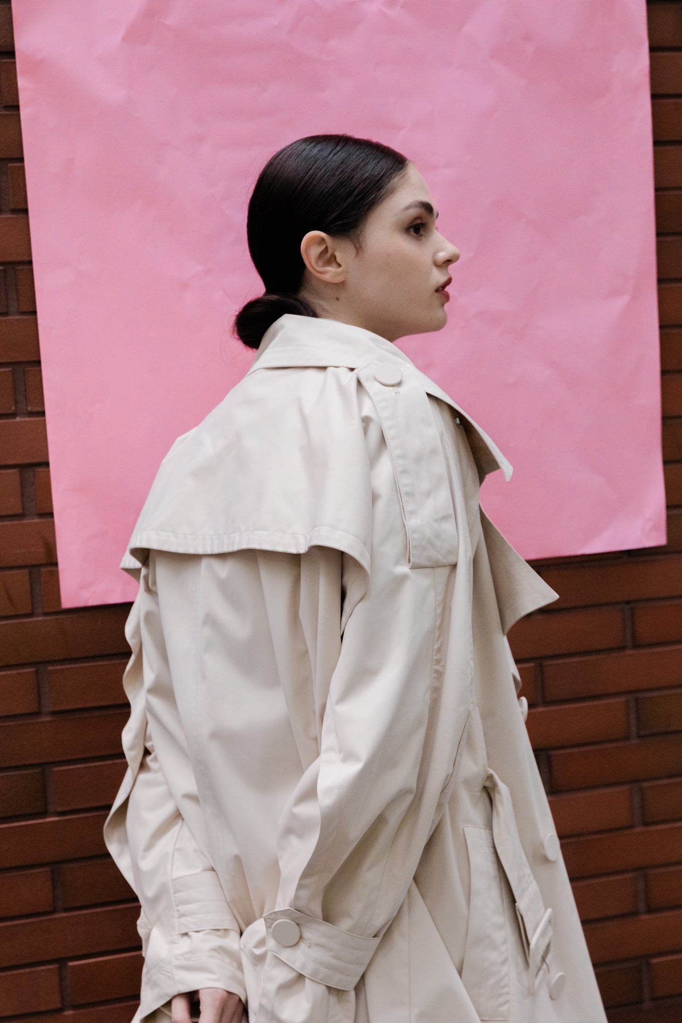 No:SNS23-C01_mf | Name:Seivson x dearruigallery Spring/Summer Show Edition " Classic Cocoon Triple Wear Waterproof Windbreaker " Fashion Matte White | 【SEIVSON_セイブソン】