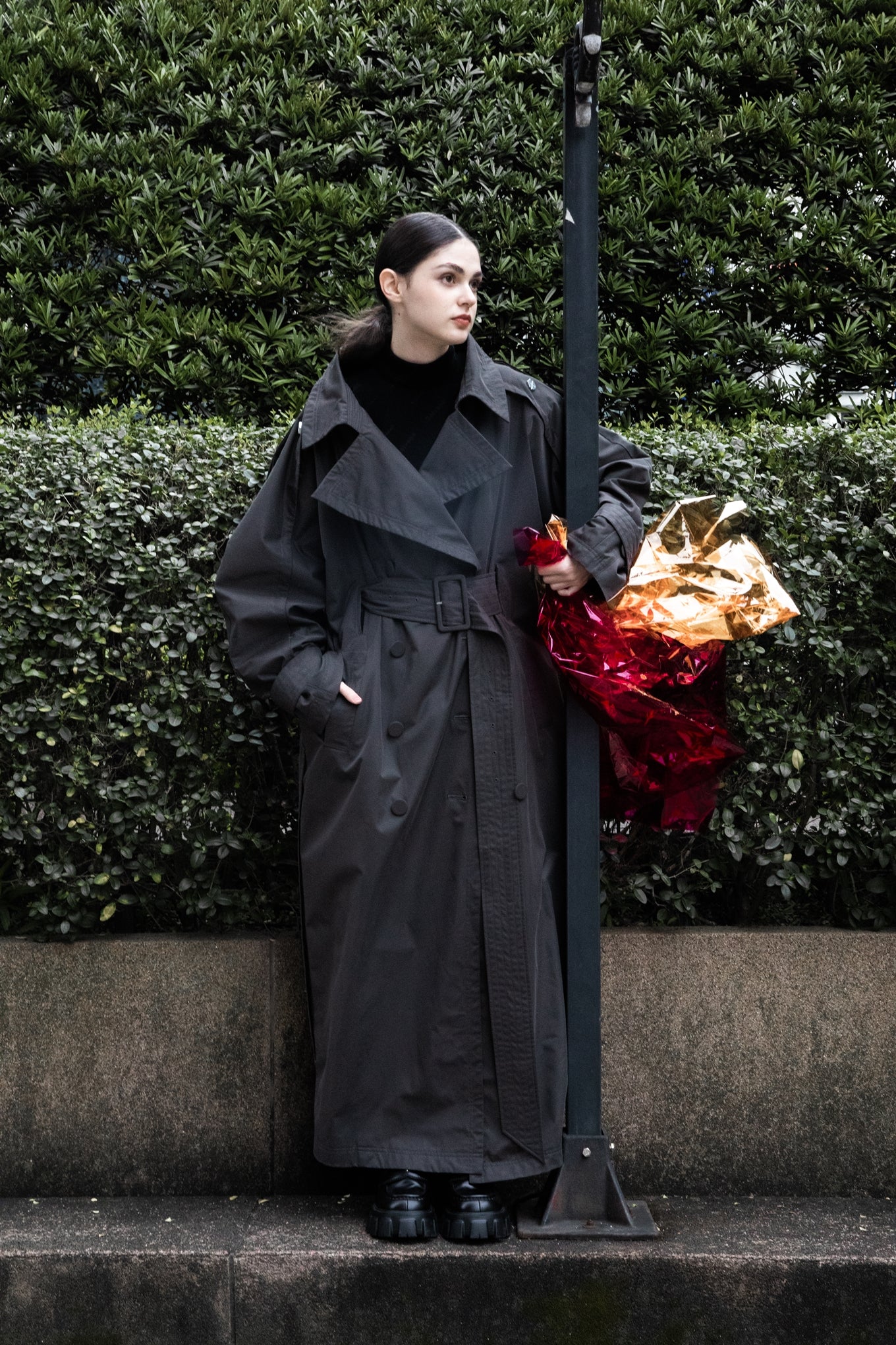 No:SNS23-C01_dg | Name:Seivson x dearruigallery Spring/Summer Show " Classic Cocoon Triple Wear Waterproof Windbreaker " Fashion Mist Grey | 【SEIVSON_セイブソン】