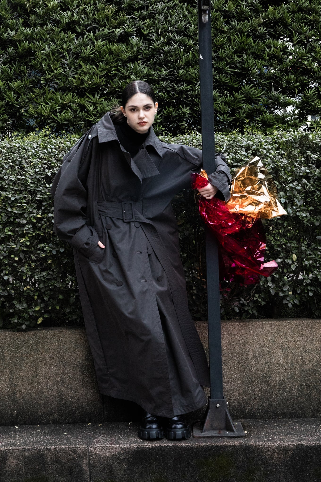 No:SNS23-C01_dg | Name:Seivson x dearruigallery Spring/Summer Show " Classic Cocoon Triple Wear Waterproof Windbreaker " Fashion Mist Grey | 【SEIVSON_セイブソン】