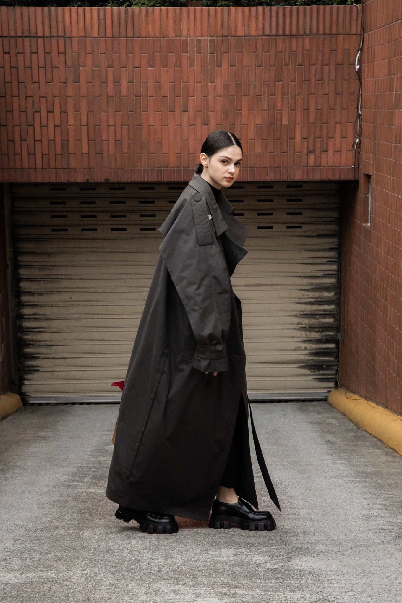 No:SNS23-C01_dg | Name:Seivson x dearruigallery Spring/Summer Show " Classic Cocoon Triple Wear Waterproof Windbreaker " Fashion Mist Grey | 【SEIVSON_セイブソン】【archive】