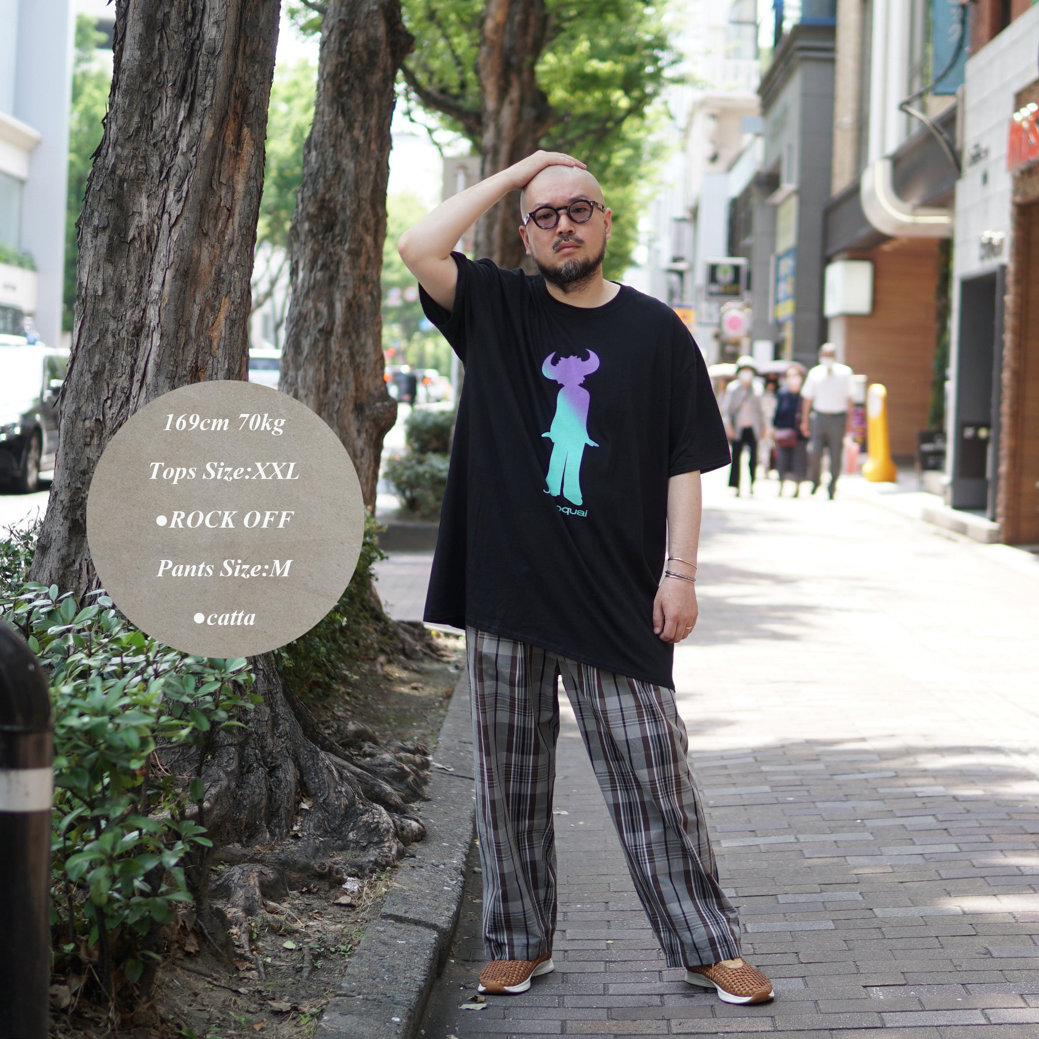 JAMIRTS01MB | Jamiroquai_Buffalo Gradient | Color:Black | Size:L/XL/XXL【Jamiroquai】【CULTURE TEE】【ネコポス選択可能】