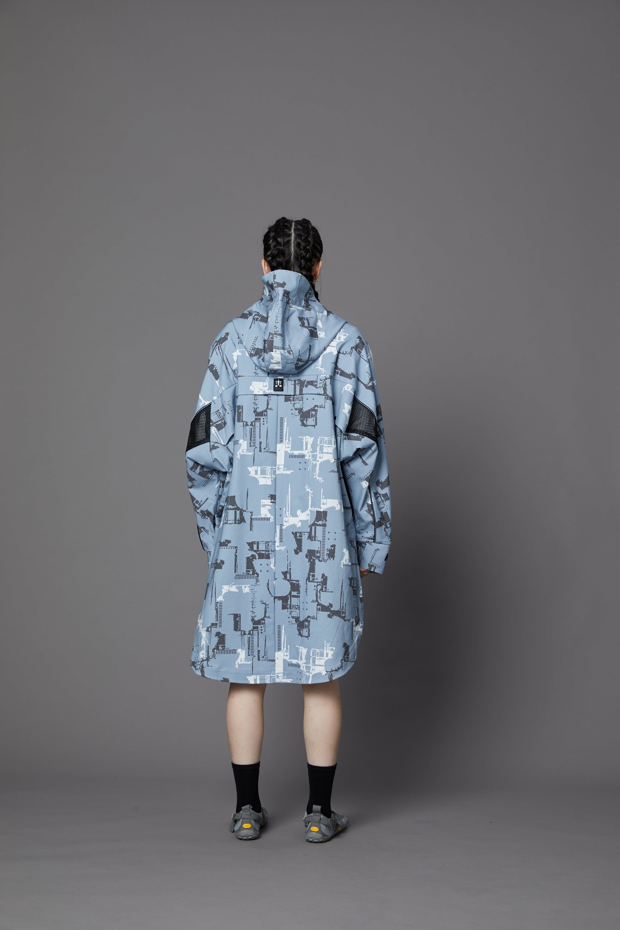 No:WDM16R0821A | Name:Mutation Signature Oversize Jacket | Color:Aqua【WEAVISM_ウィーヴィズム】