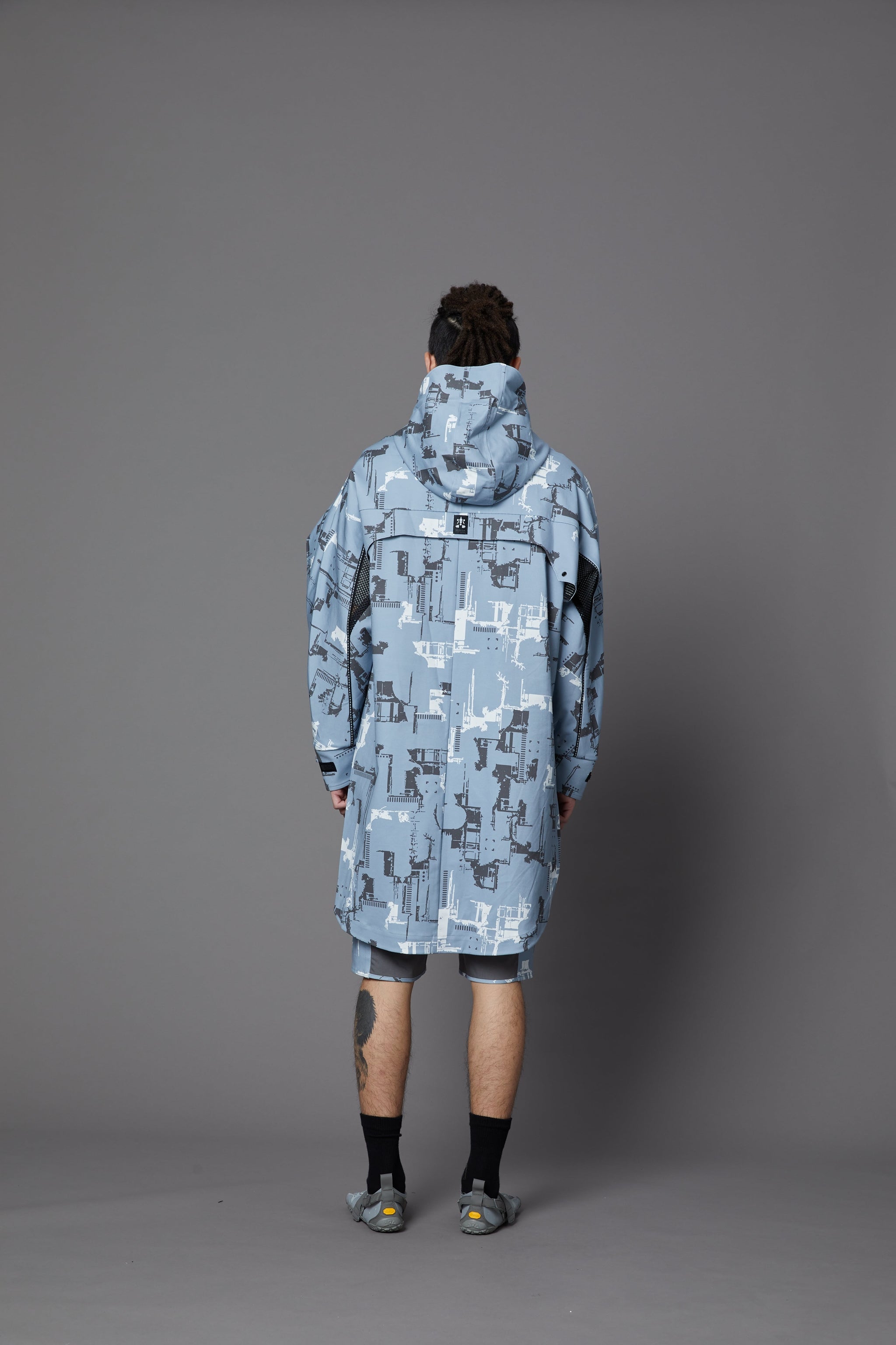 No:WDM16R0821A | Name:Mutation Signature Oversize Jacket | Color:Aqua【WEAVISM_ウィーヴィズム】