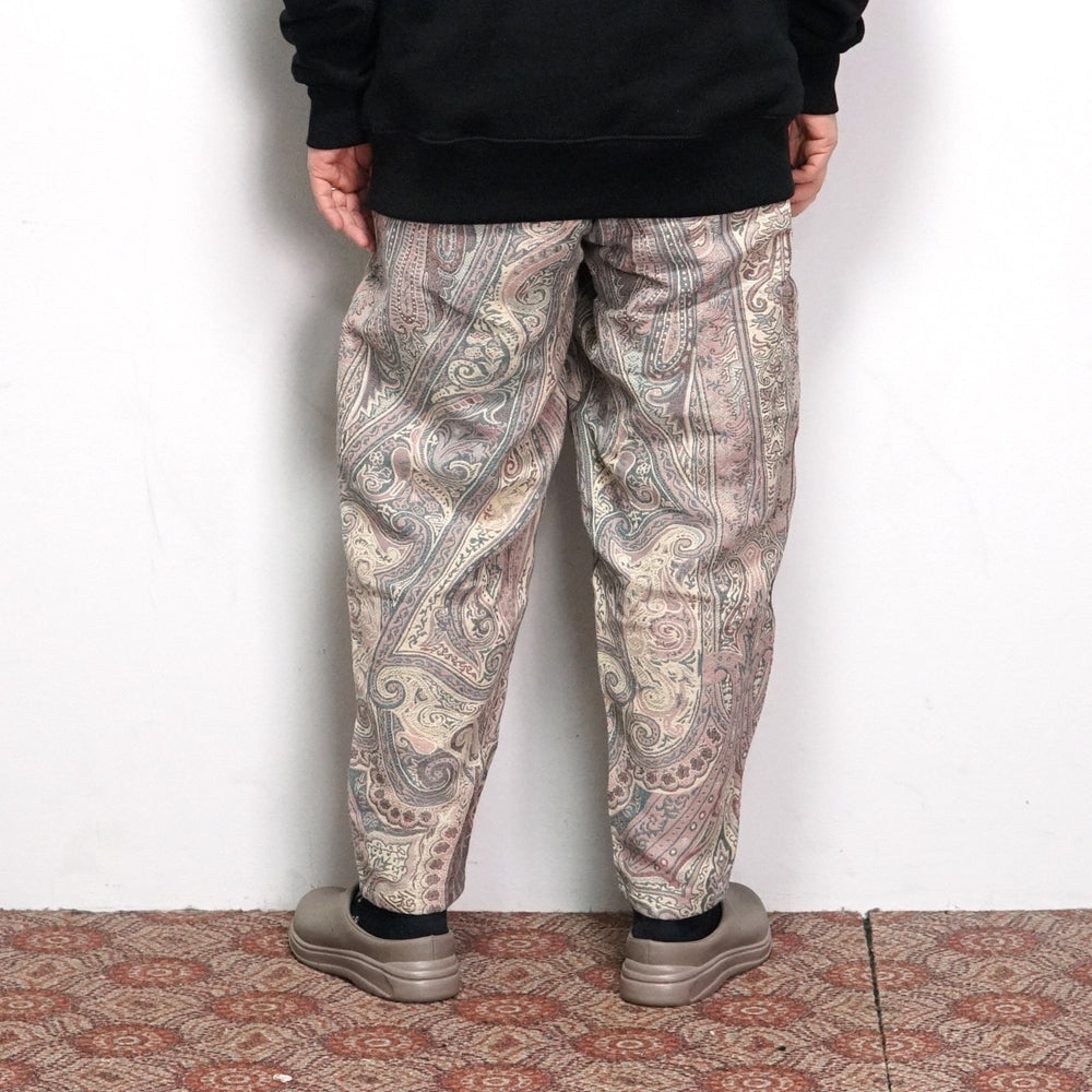 No:M29301 | Name:Riding Pants | Color:BETRO Paisley | Size-30/32/34【MONITALY】-MONITALY-ADDICTION FUKUOKA