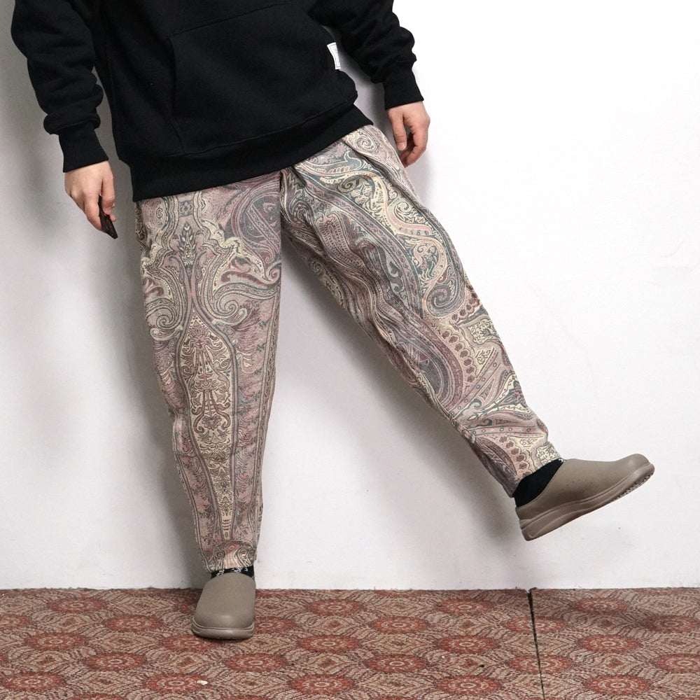 No:M29301 | Name:Riding Pants | Color:BETRO Paisley | Size-30/32/34【MONITALY】-MONITALY-ADDICTION FUKUOKA
