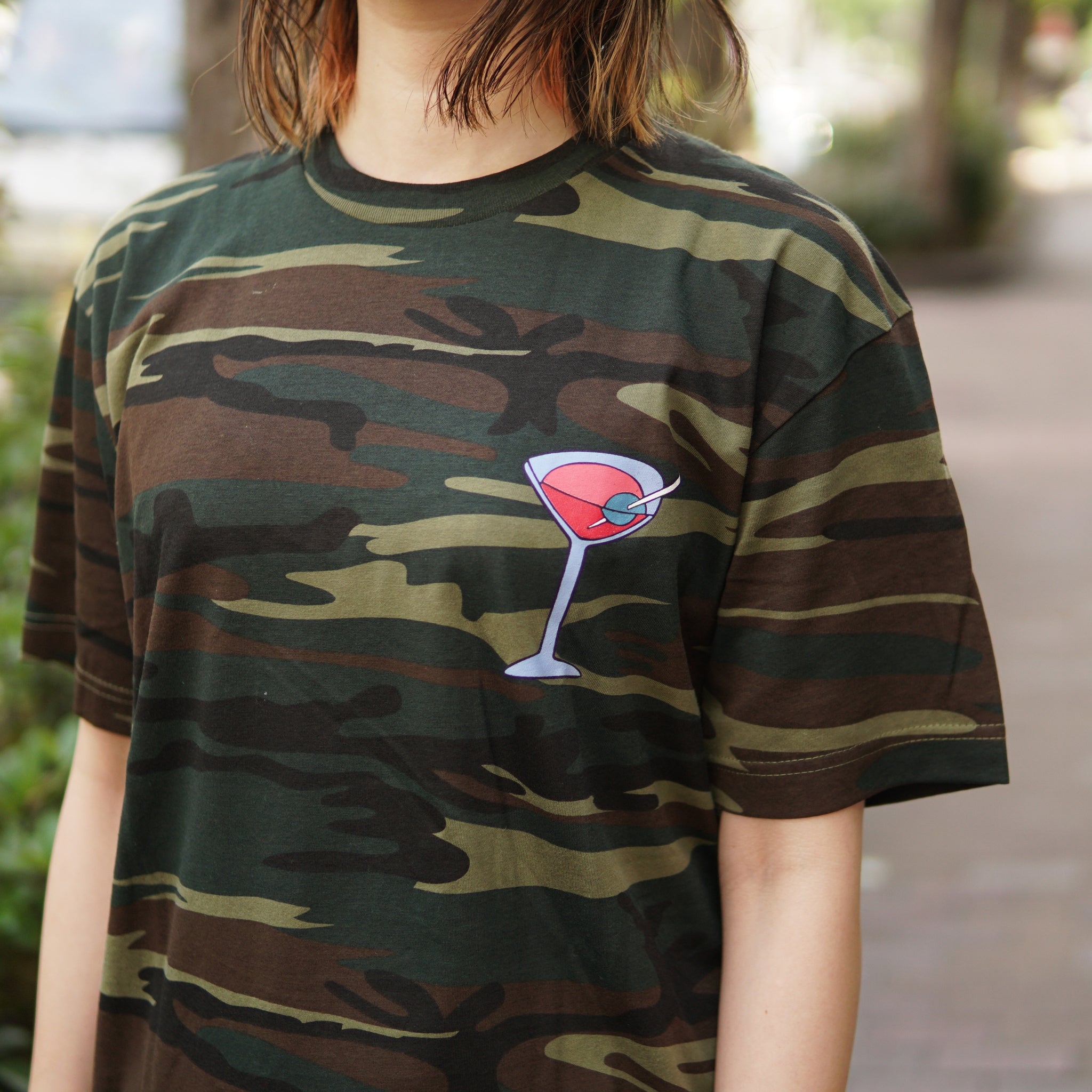 TS00162 | DIRTY MARTINI S/S TEE | Color:Camo【TIRED_タイレッド】【ネコポス選択可能】
