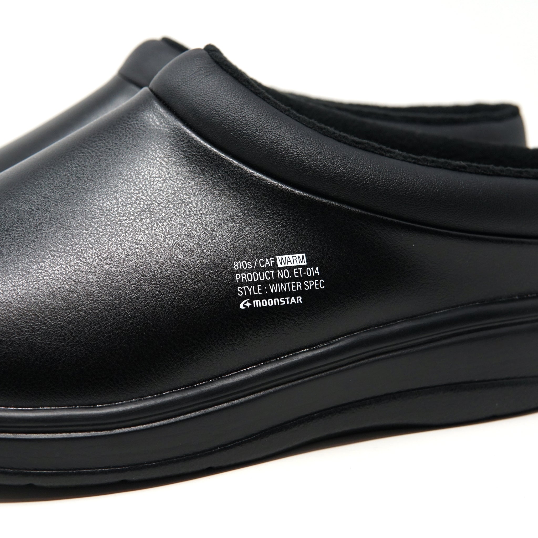 ET014 | CAF WARM カフ ウォーム | Color:Black【810S_エイトテンス】【MOONSTAR_ムーンスター】
