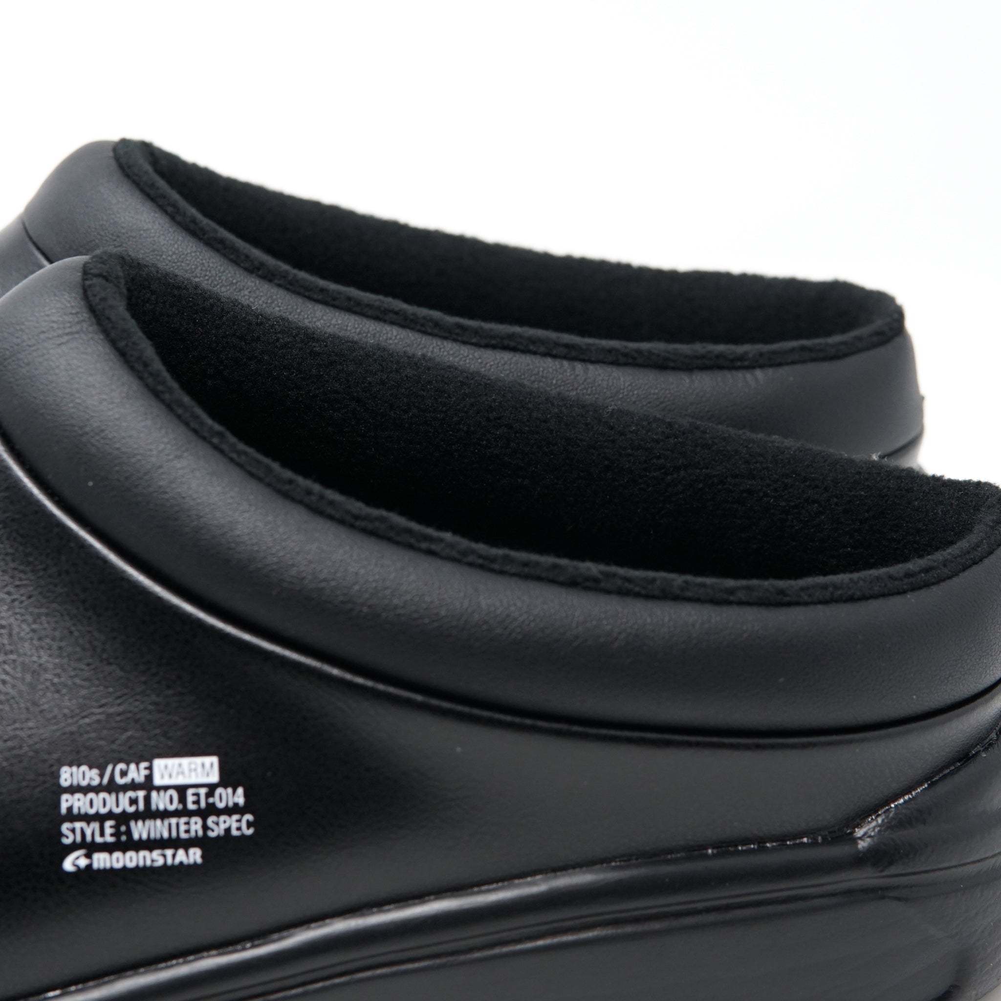 ET014 | CAF WARM カフ ウォーム | Color:Black【810S_エイトテンス】【MOONSTAR_ムーンスター】