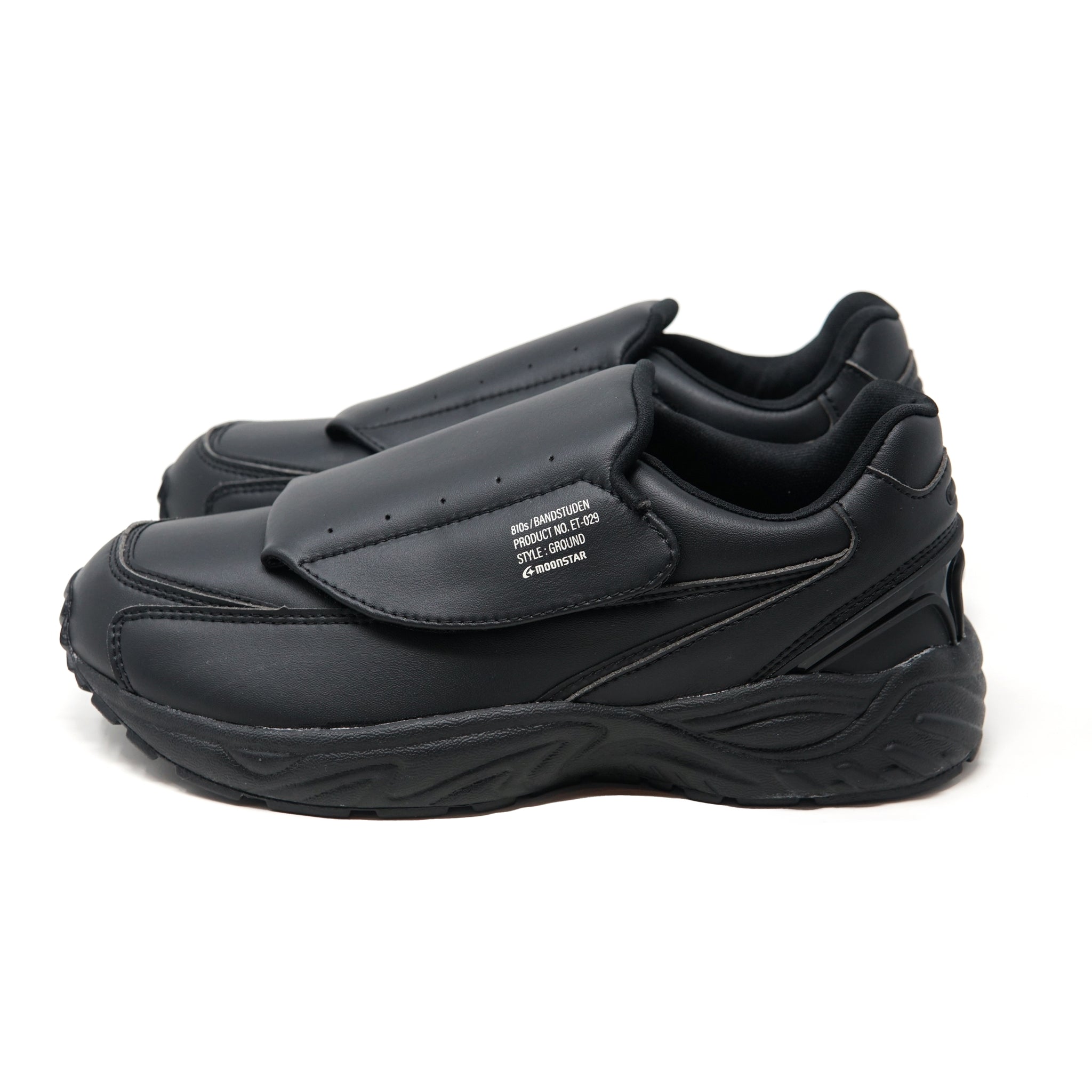 ET029 | BAND STUDEN バンドスチューデン | Color:Black【810S_エイトテンス】【MOONSTAR_ムーンスター】