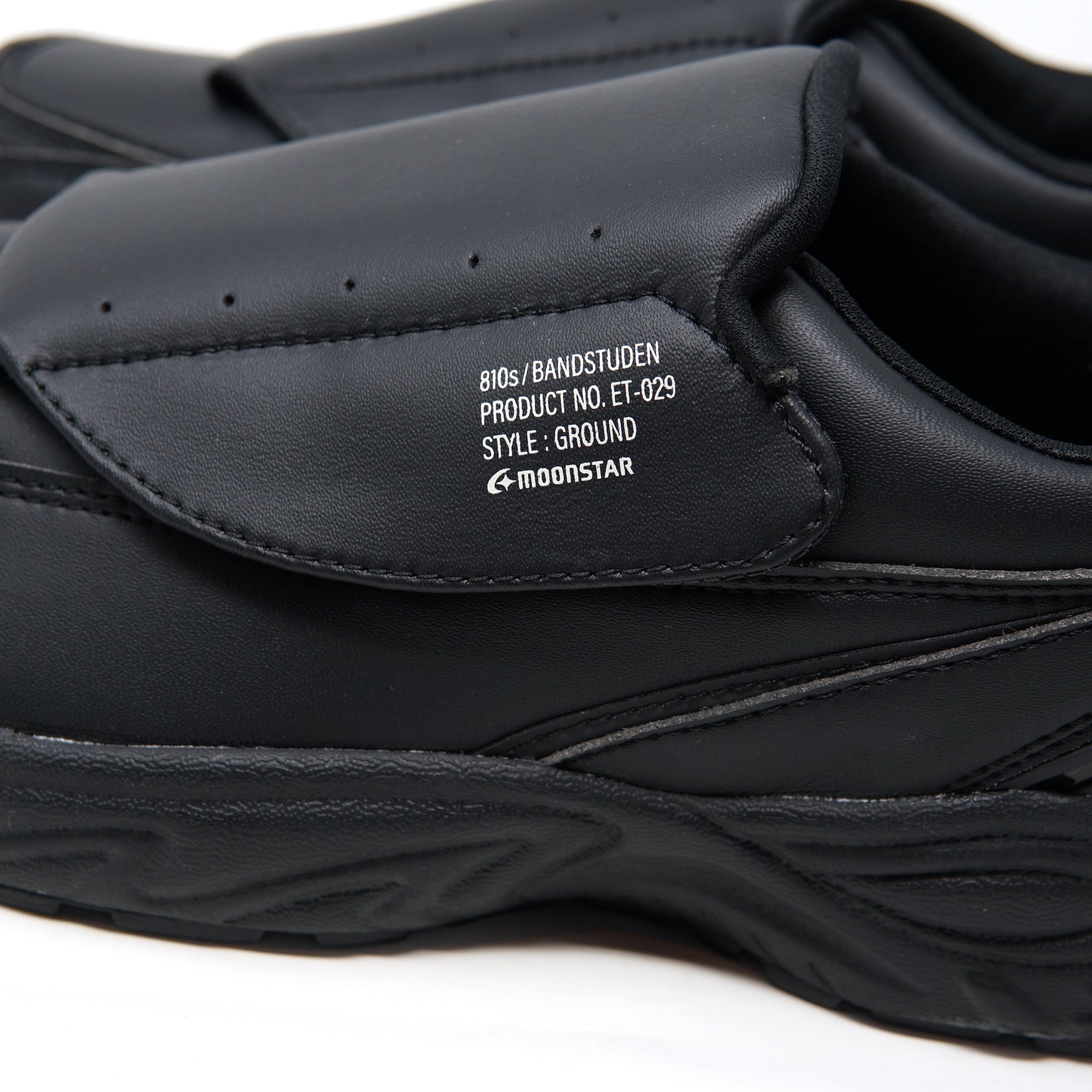 ET029 | BAND STUDEN バンドスチューデン | Color:Black【810S_エイトテンス】【MOONSTAR_ムーンスター】
