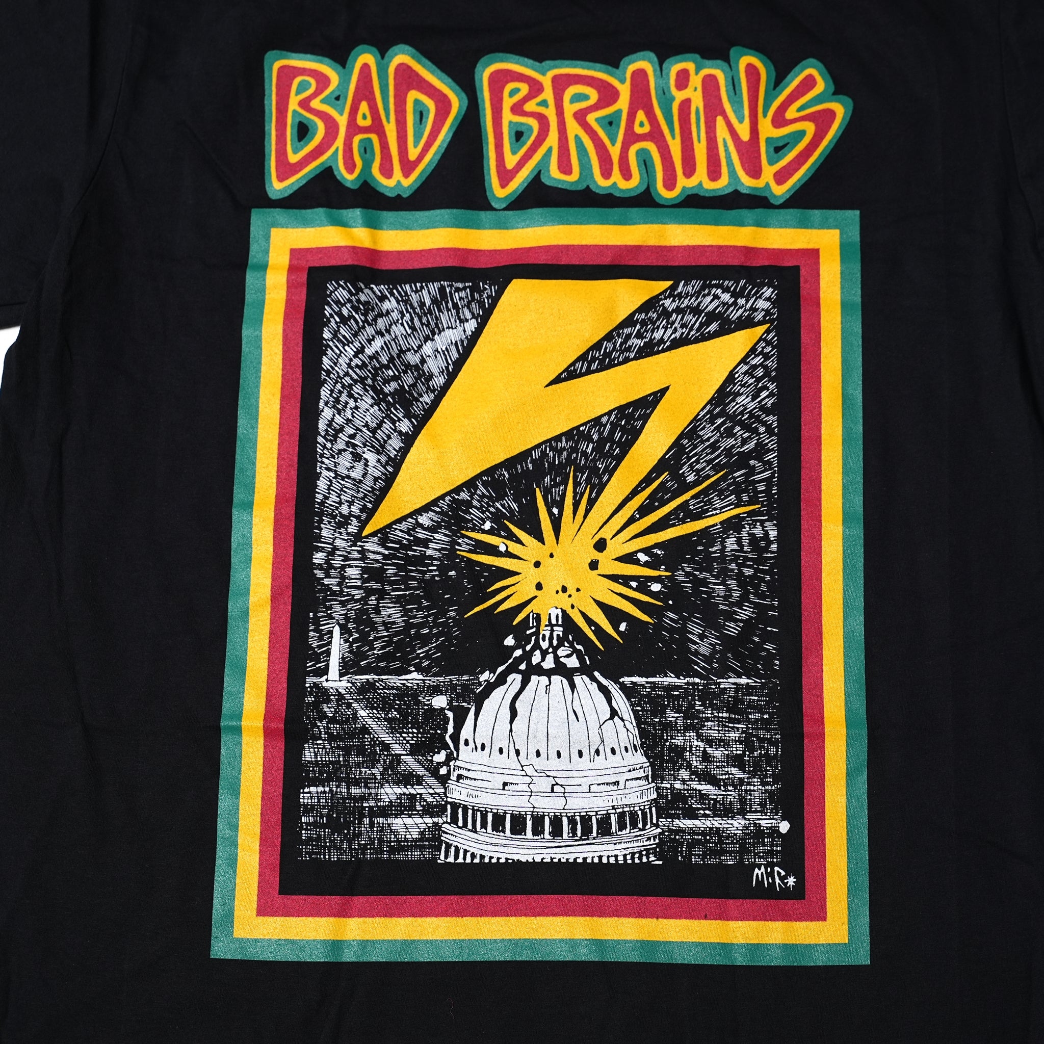 No:BADBTS01MB | Name:BadBrains_Capitol Strike Tee |  Color:Black【ROCK OFF】【ネコポス選択可能】