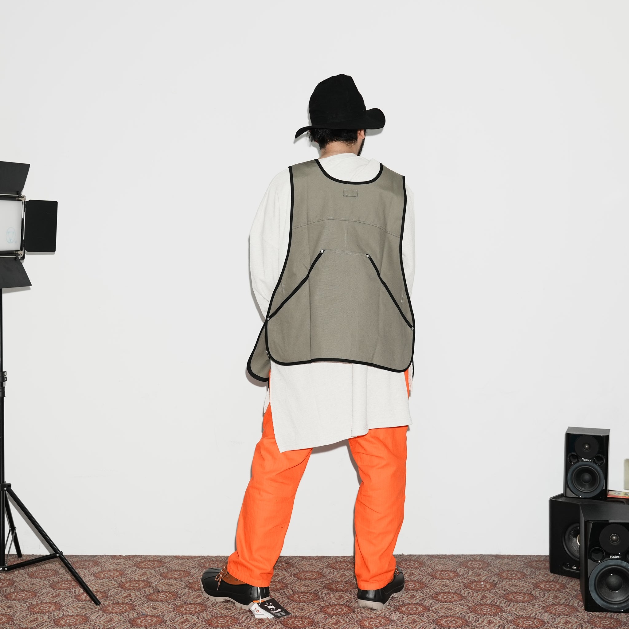 K-123N | アウトドアエプロン | Color:KH/BK BK/BK CA/CA【ROOMS_ルームス】