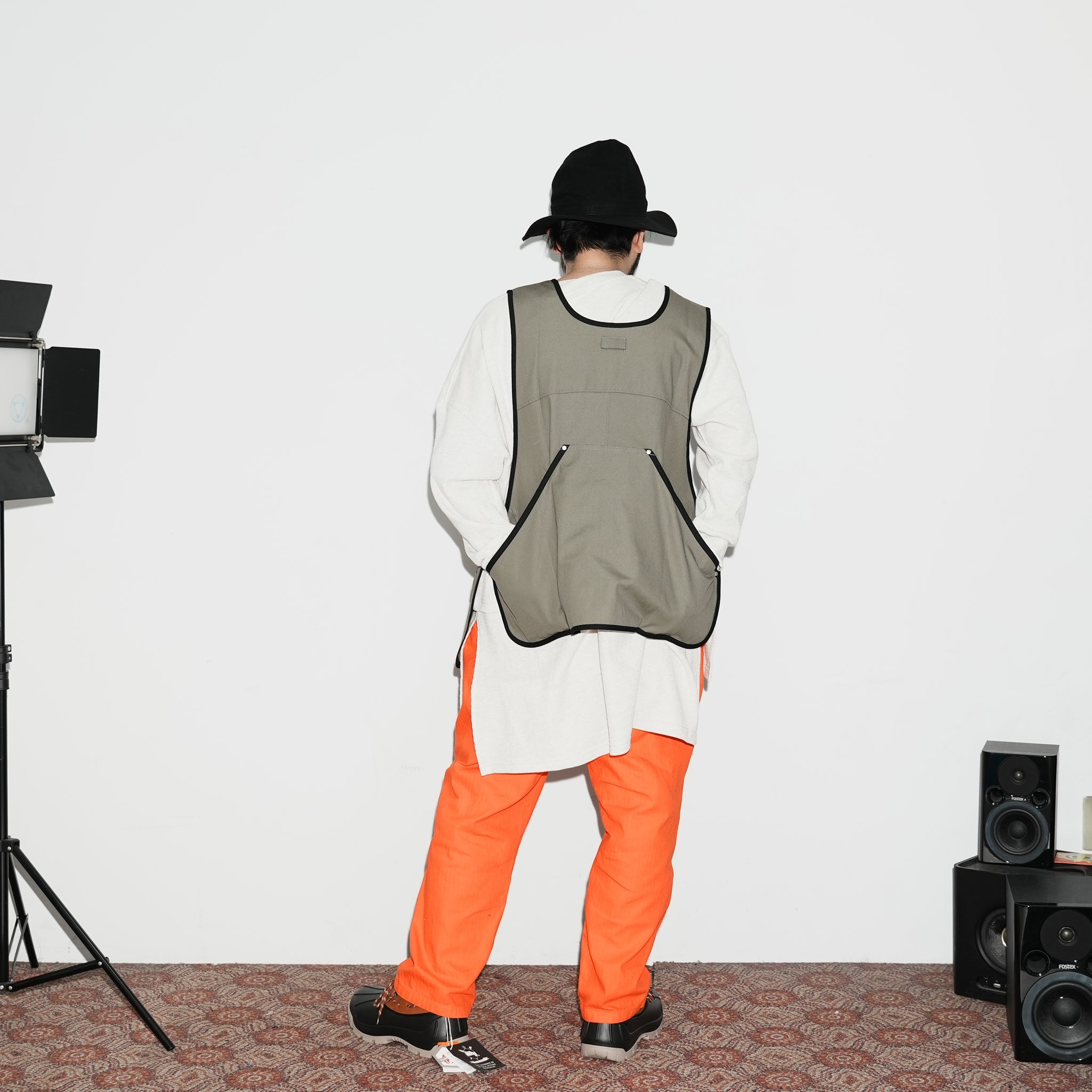 K-123N | アウトドアエプロン | Color:KH/BK BK/BK CA/CA【ROOMS_ルームス】