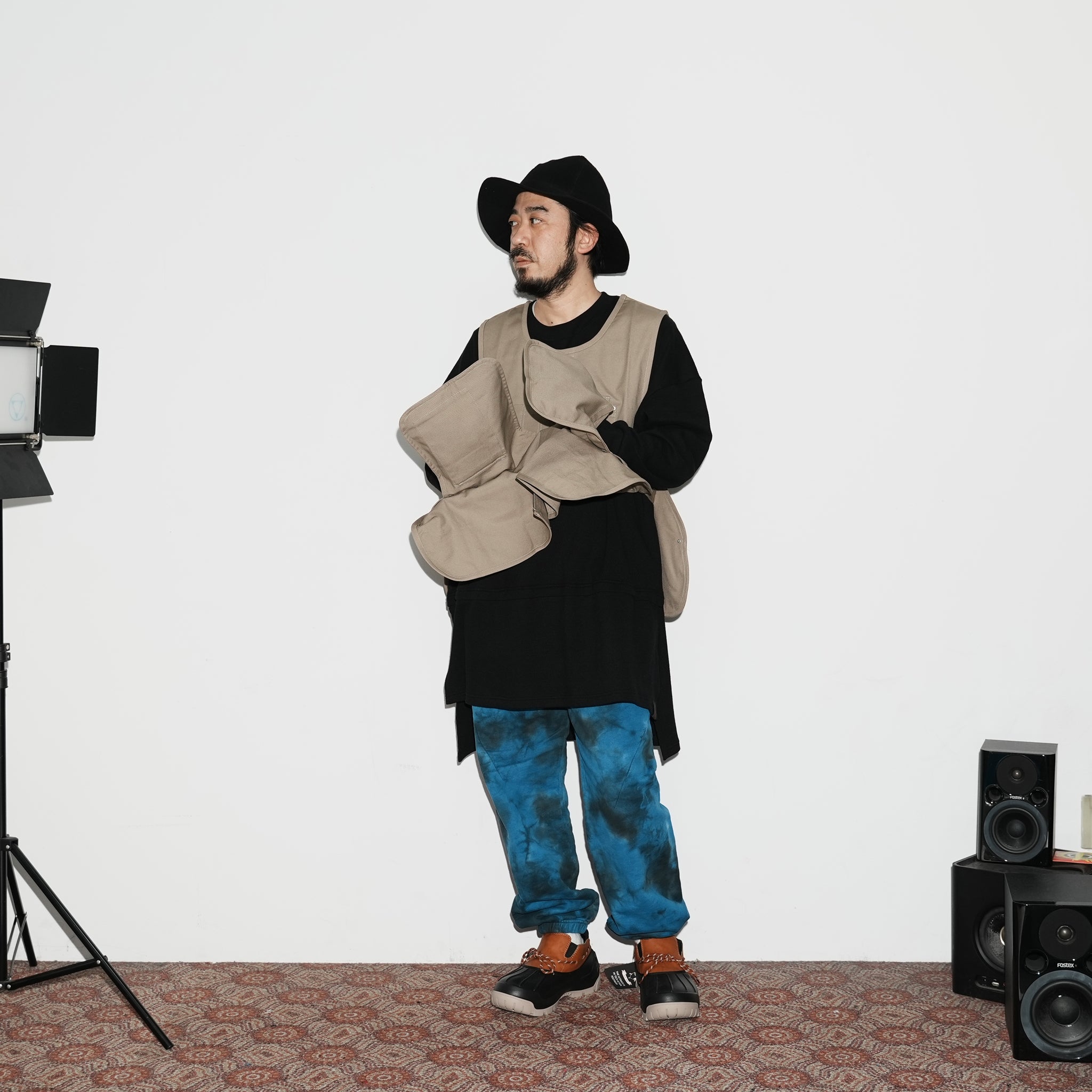 K-123N | アウトドアエプロン | Color:KH/BK BK/BK CA/CA【ROOMS_ルームス】