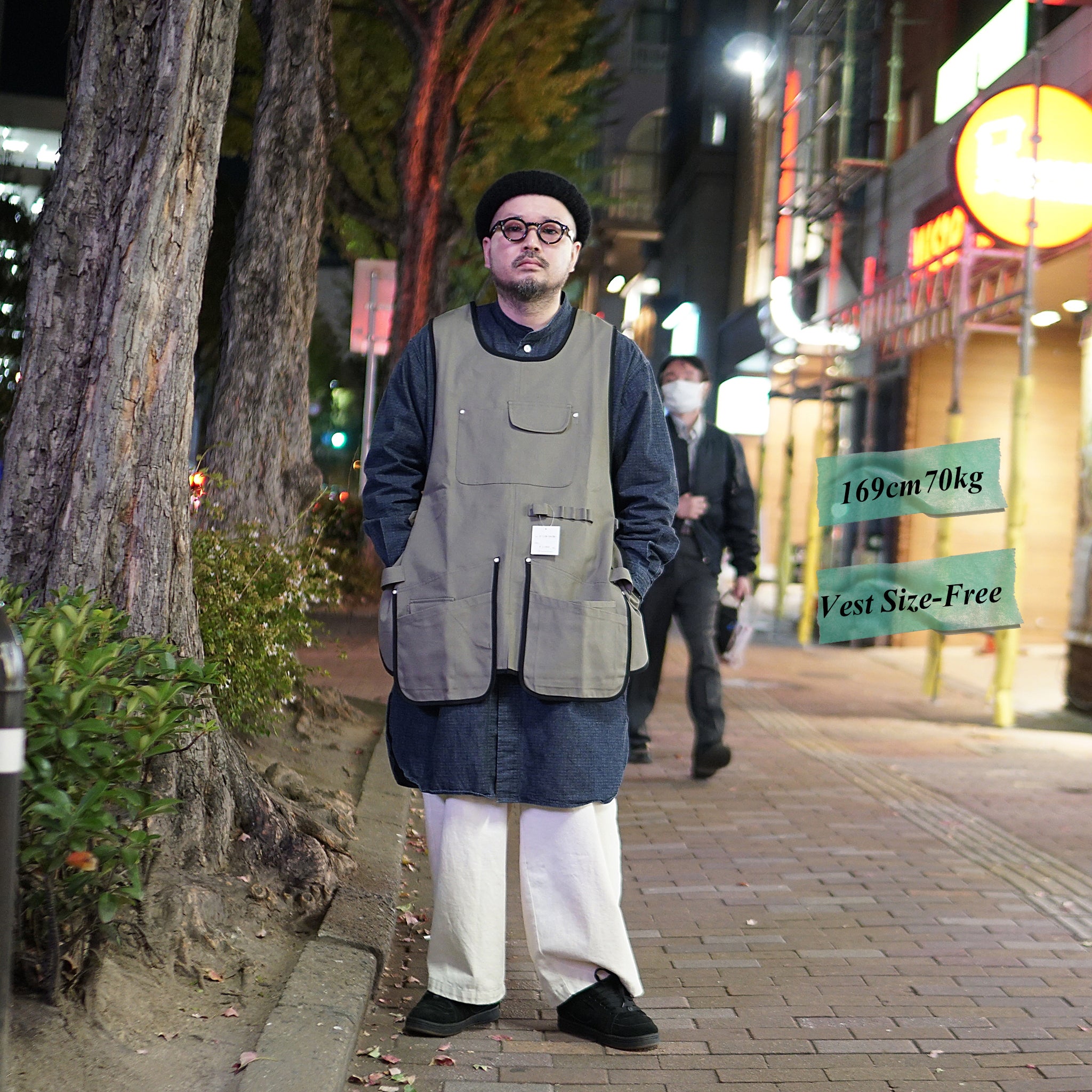 K-123N | アウトドアエプロン | Color:KH/BK BK/BK CA/CA【ROOMS_ルームス】