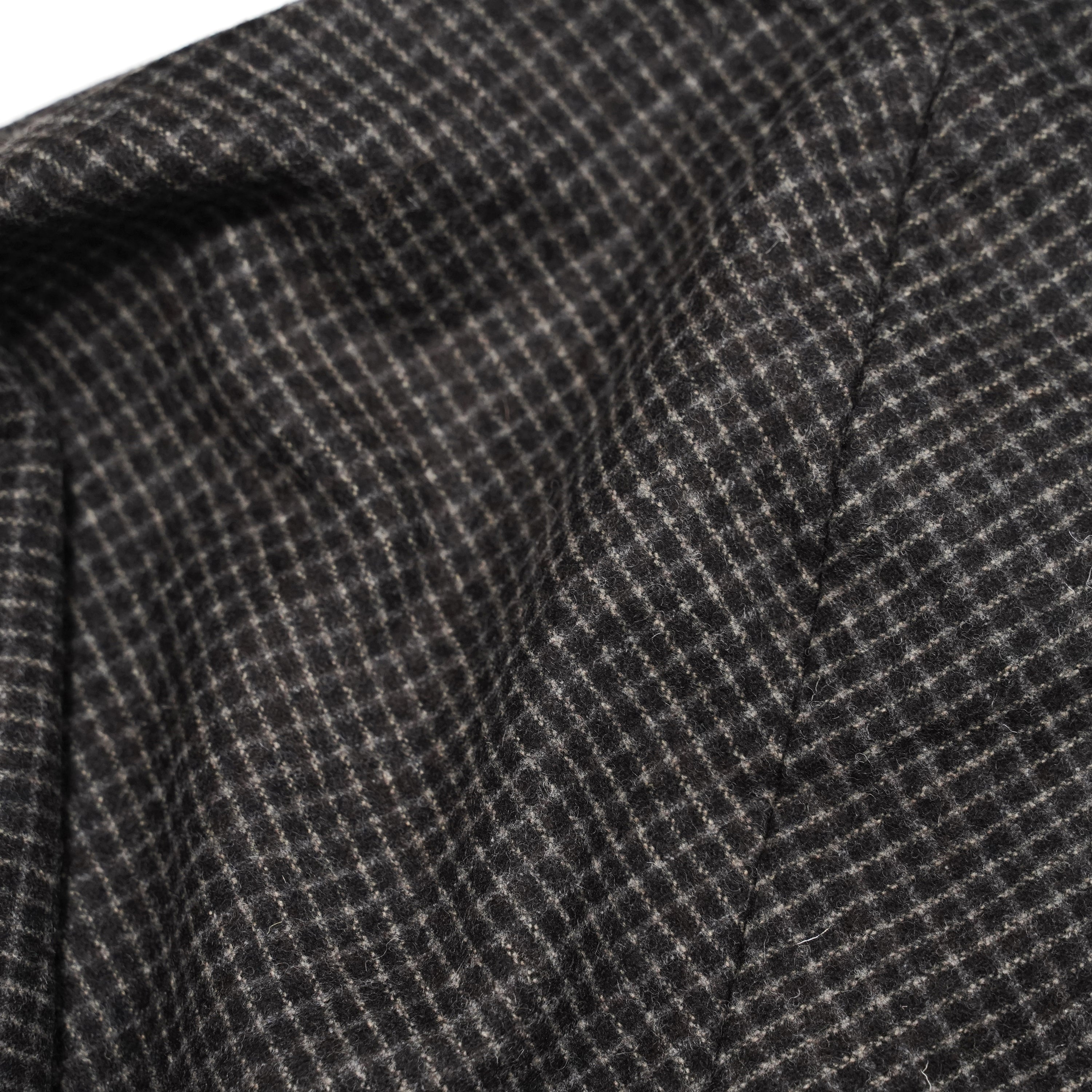 No:M28019 | Name:Dolman Blazer | Color:Wool Flannel Plaid Dk.Brown | Style: 【MONITALY】-MONITALY-ADDICTION FUKUOKA