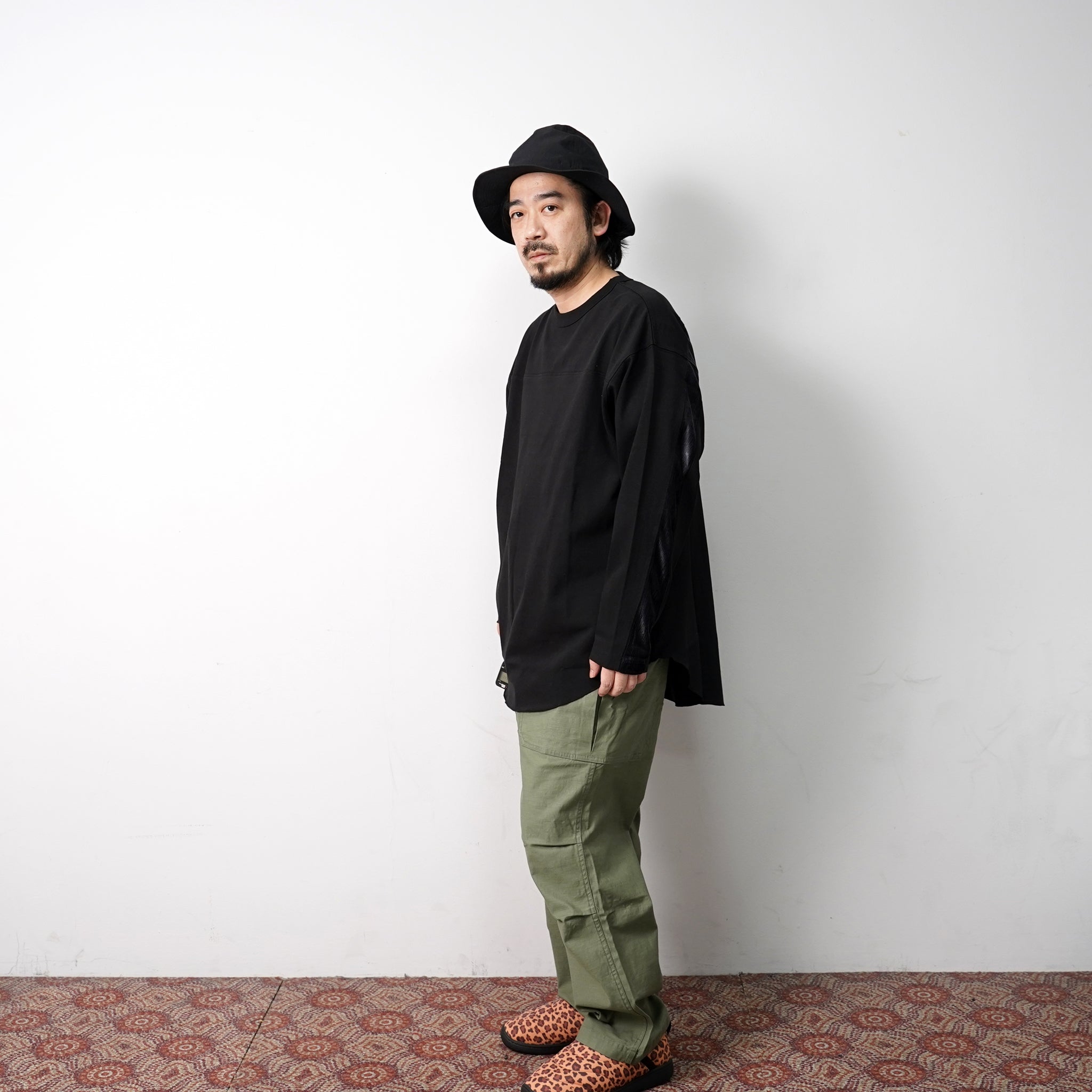 KL21FPT66 | Reuben | Color:Khaki/Black | SIZE:40【KELEN MEN_ケレン】【FK】