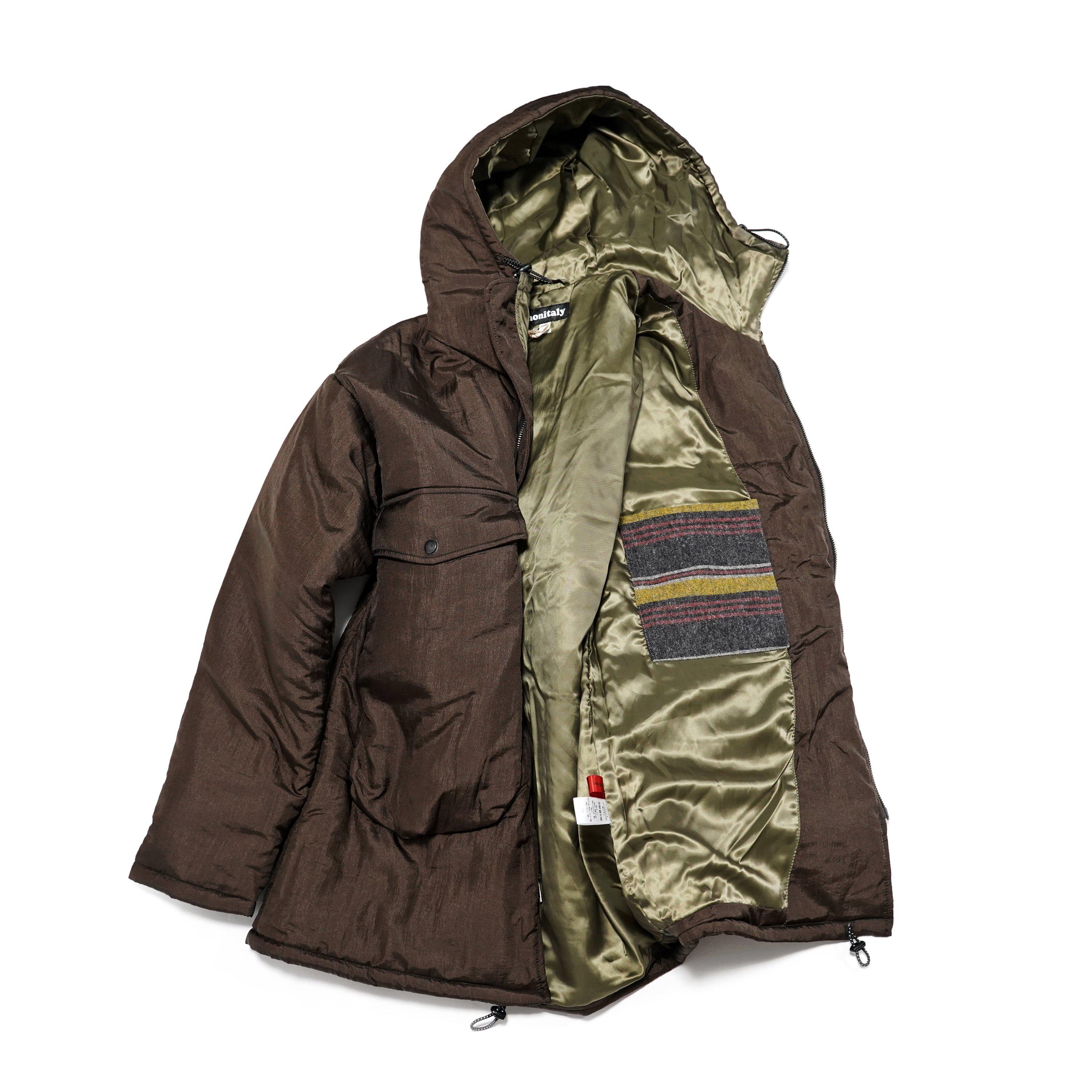No:M28011 | Name:NYC Car Coat | Color:Taslan Nylon Brown | Style: 【MONITALY】-MONITALY-ADDICTION FUKUOKA
