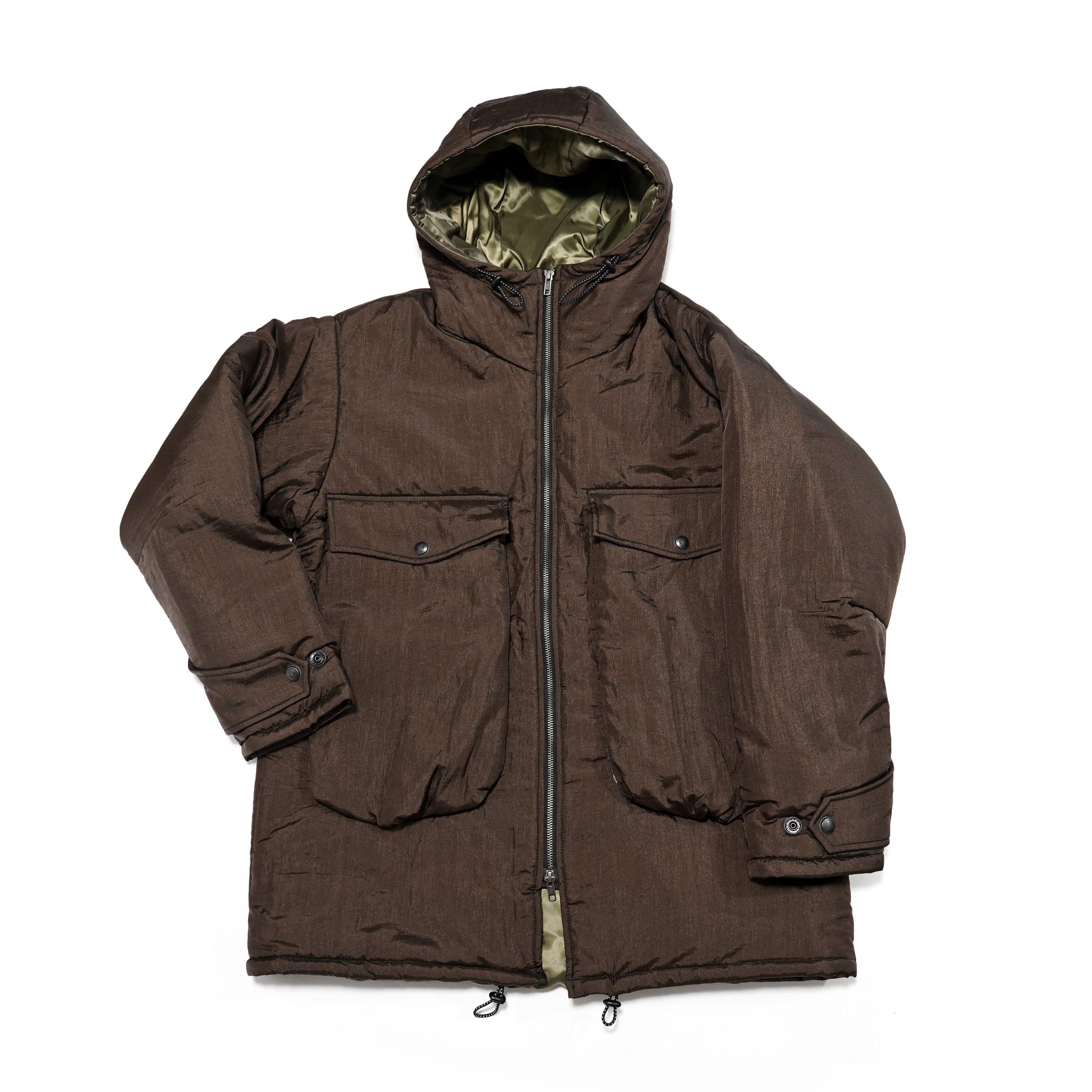 No:M28011 | Name:NYC Car Coat | Color:Taslan Nylon Brown | Style: 【MONITALY】-MONITALY-ADDICTION FUKUOKA