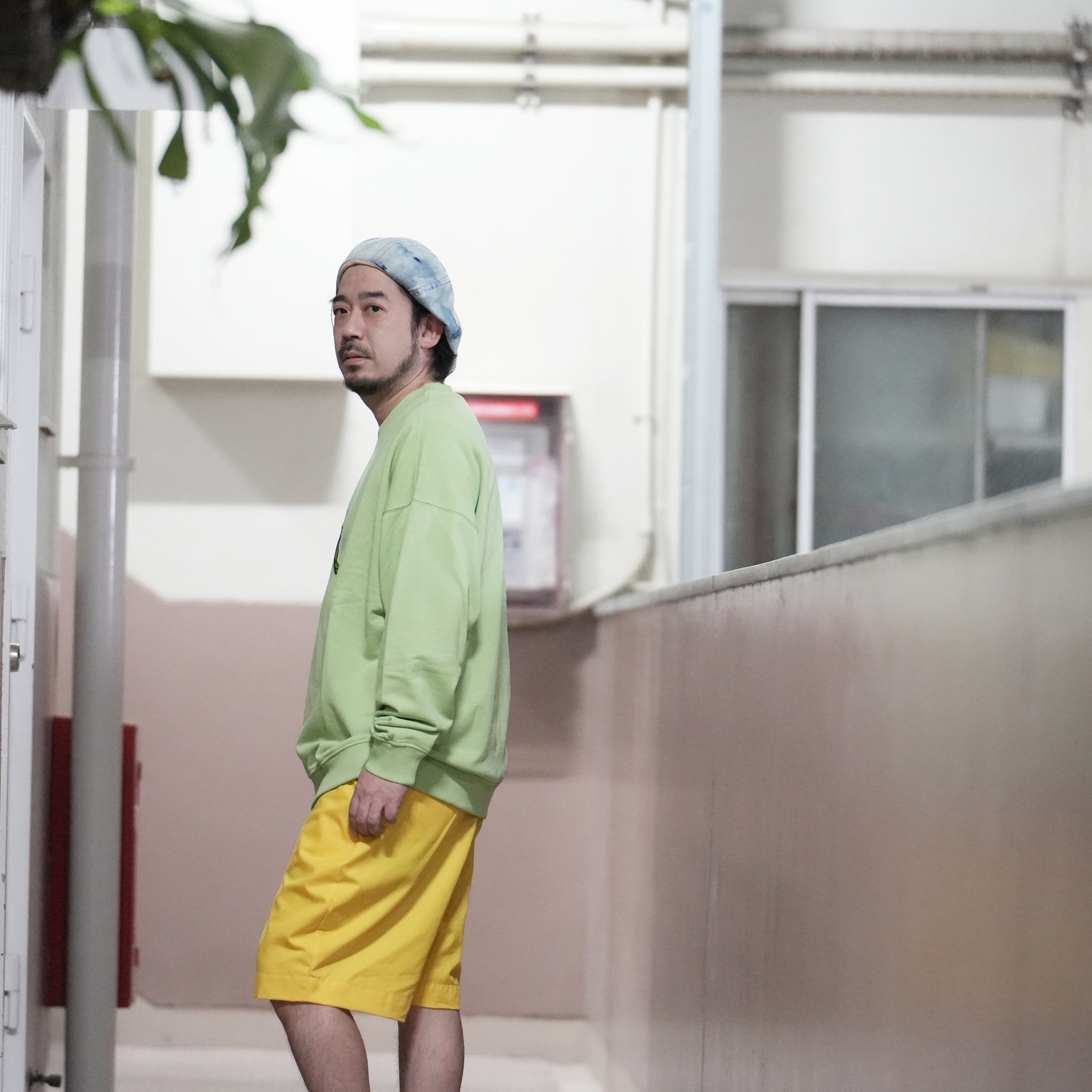 No:SS-V-EB-FIGHTINGTURTLE | Name:DONATELLO SWEAT-SHIRT - BRICKTOWN X TMNT ™ | Color:Green Shell | Size:S/M/L【BRICKTOWN_ブリックタウン】