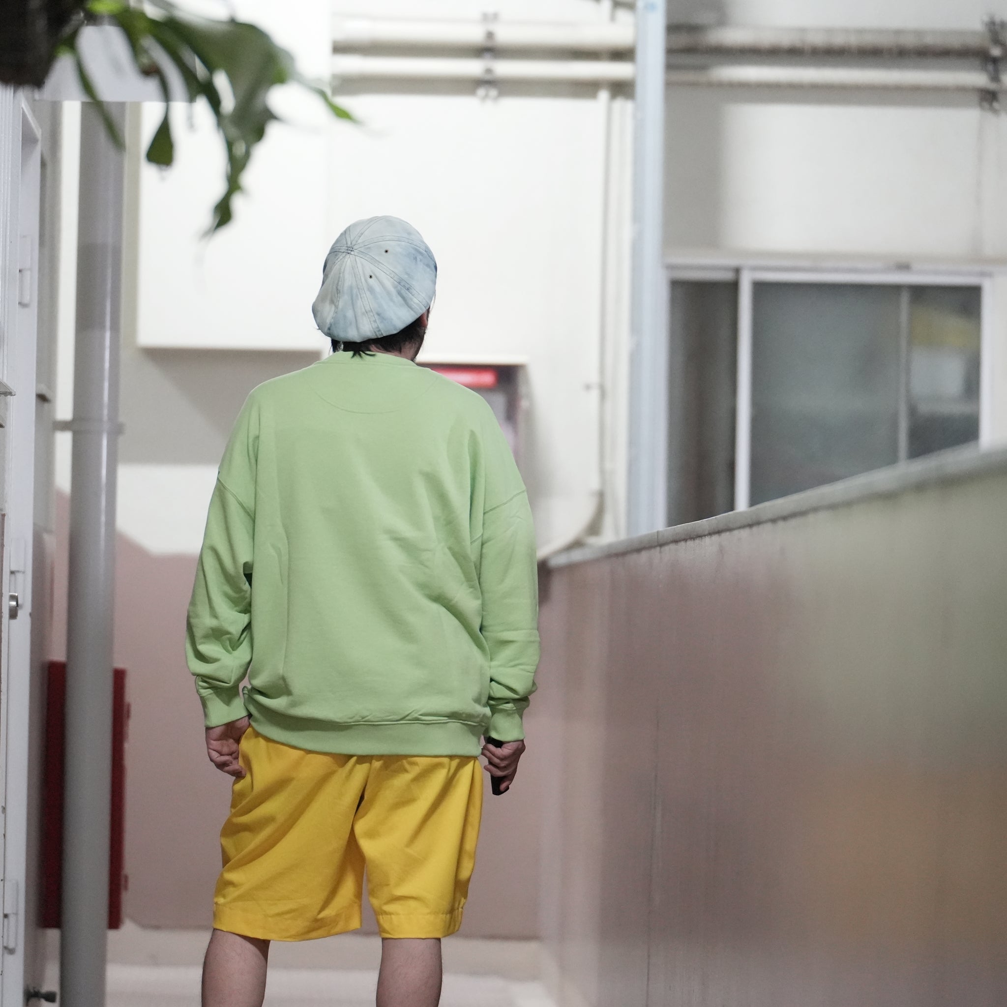 No:SS-V-EB-FIGHTINGTURTLE | Name:DONATELLO SWEAT-SHIRT - BRICKTOWN X TMNT ™ | Color:Green Shell | Size:S/M/L【BRICKTOWN_ブリックタウン】