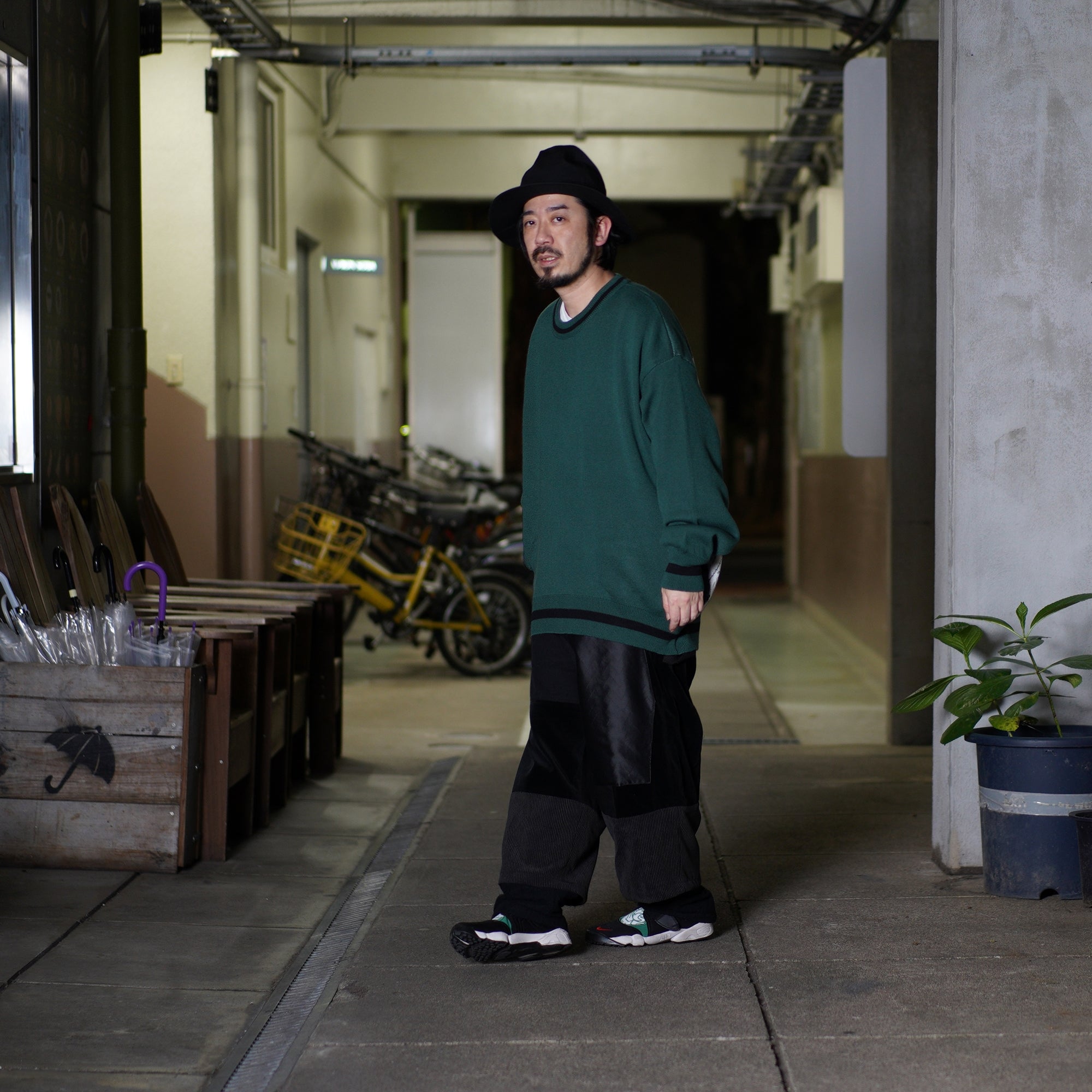 No:MK22A-K-18 | Name:Anacroism | Color:Blk/Grn | Size:1/2【MASTERKEY】-MASTERKEY-ADDICTION FUKUOKA