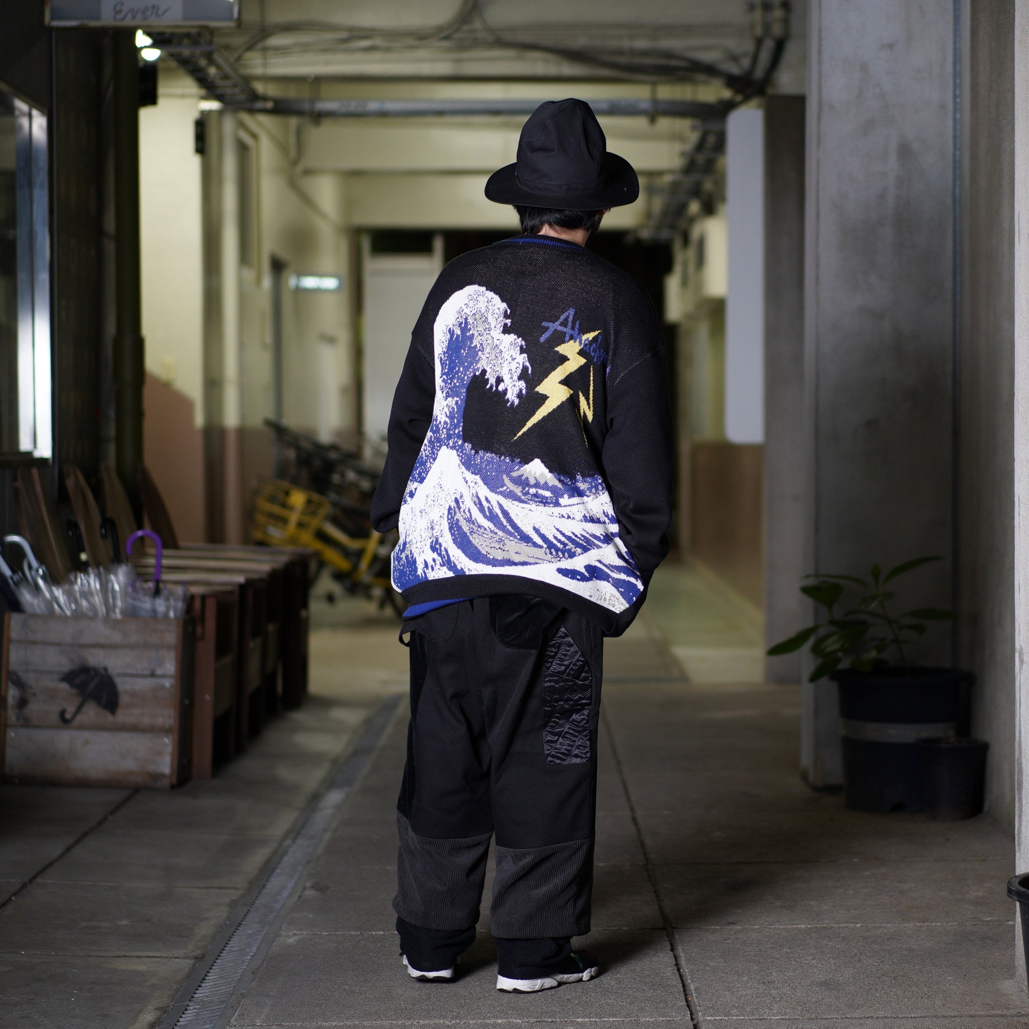No:MK22A-K-18 | Name:Anacroism | Color:Blk/Grn | Size:1/2【MASTERKEY】-MASTERKEY-ADDICTION FUKUOKA