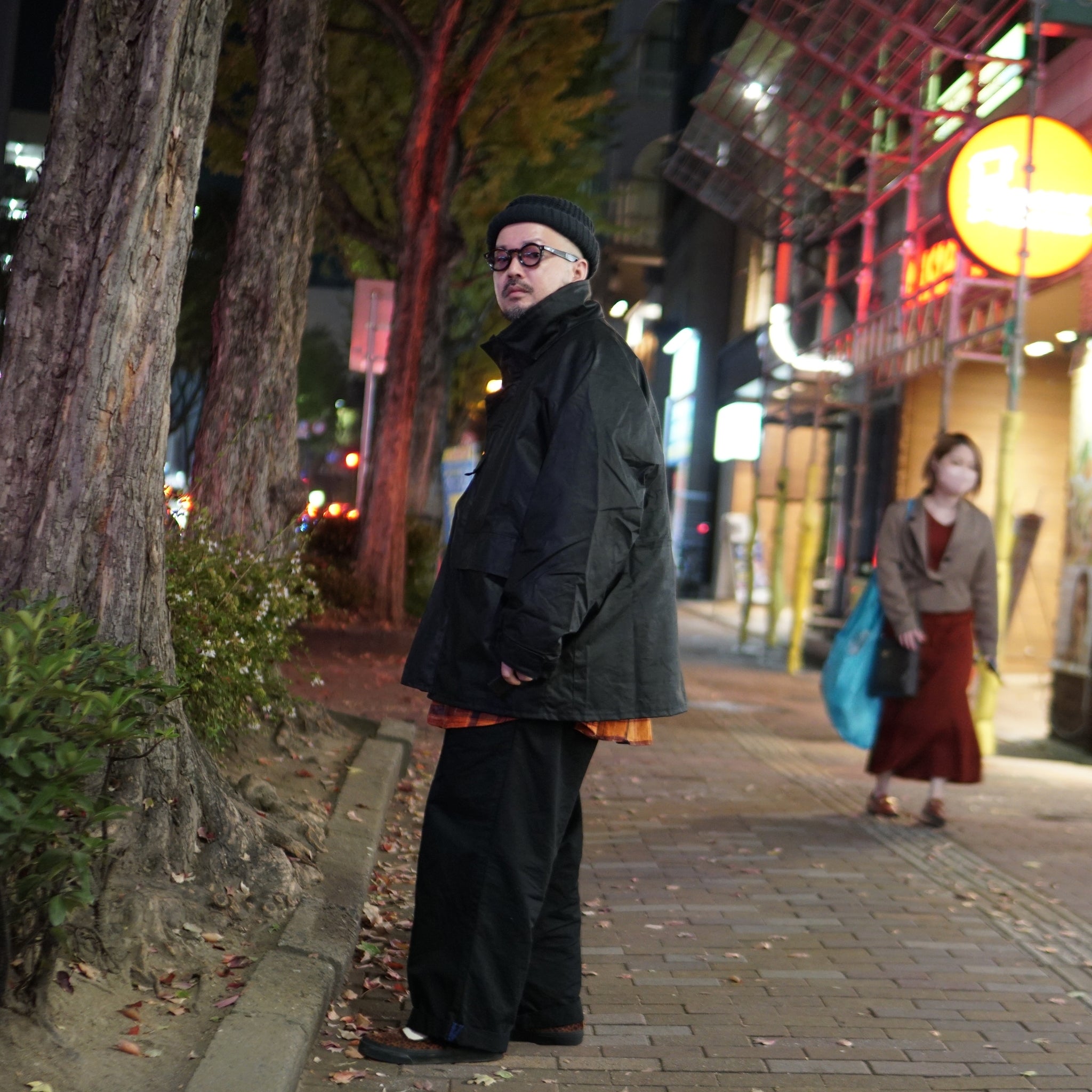 No:HFW22 FW02 | Name:Foul Jacket | Color:Black/Steal【H.F AND WEAVER_エイチ.エフ アンド ウィーバー】