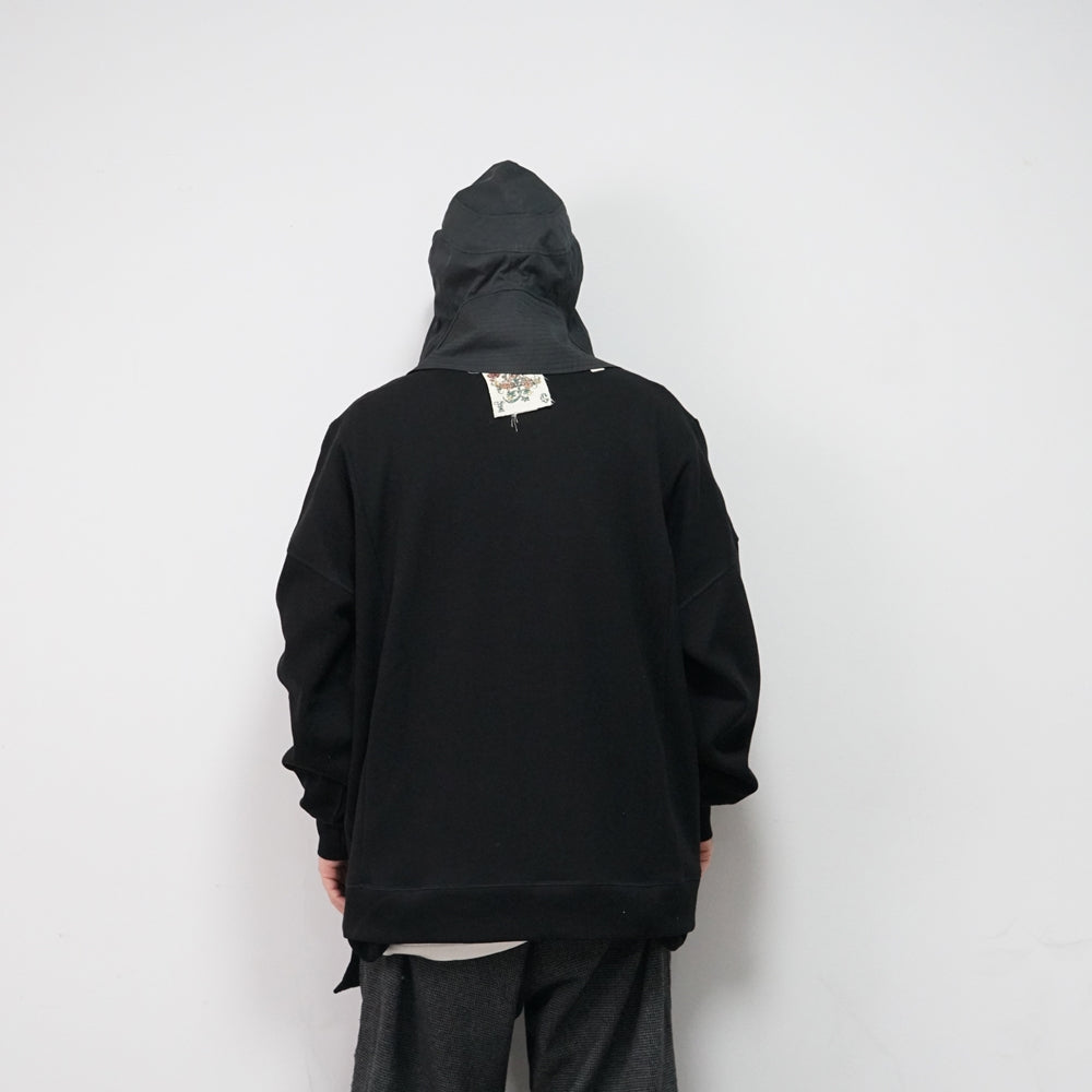 No:ACRS22-T01 | Name:MANDRAGORA HOODIE | Color:Black | Size:Free【(A)CRYPSIS®】【SEIVSON_セイヴソン】