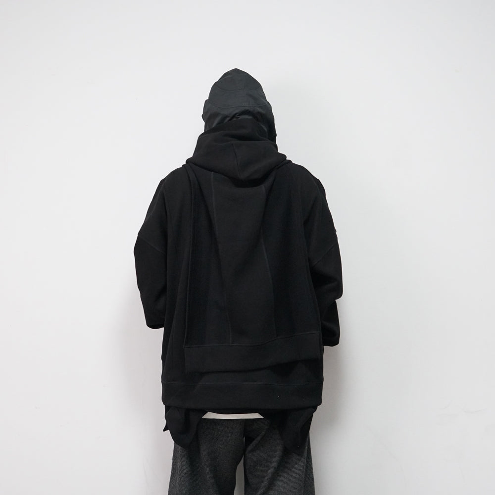 No:ACRS22-T01 | Name:MANDRAGORA HOODIE | Color:Black | Size:Free【(A)CRYPSIS®】【SEIVSON_セイヴソン】