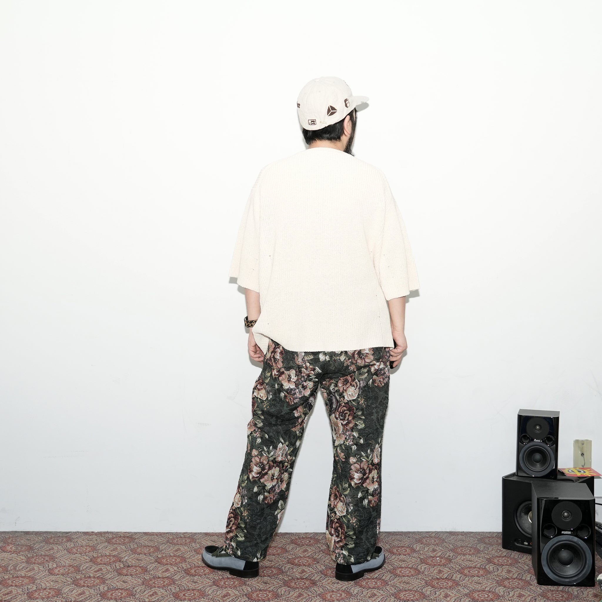 No:VOO-1127 | Name:SPEKNIT 3/5 | Color:Natural/Orange/Sumi Black【VOO_ヴォー】【archive】