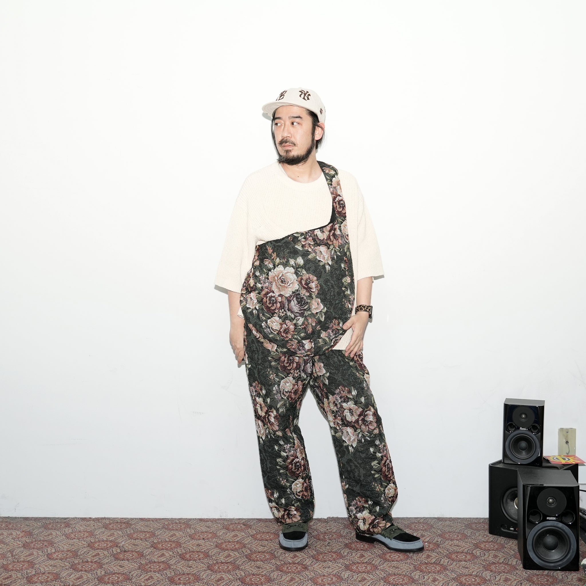 No:VOO-1120 | Name:GOBELIN EGO BAG | Color:Beige/Green/Black【VOO_ヴォー】【archive】