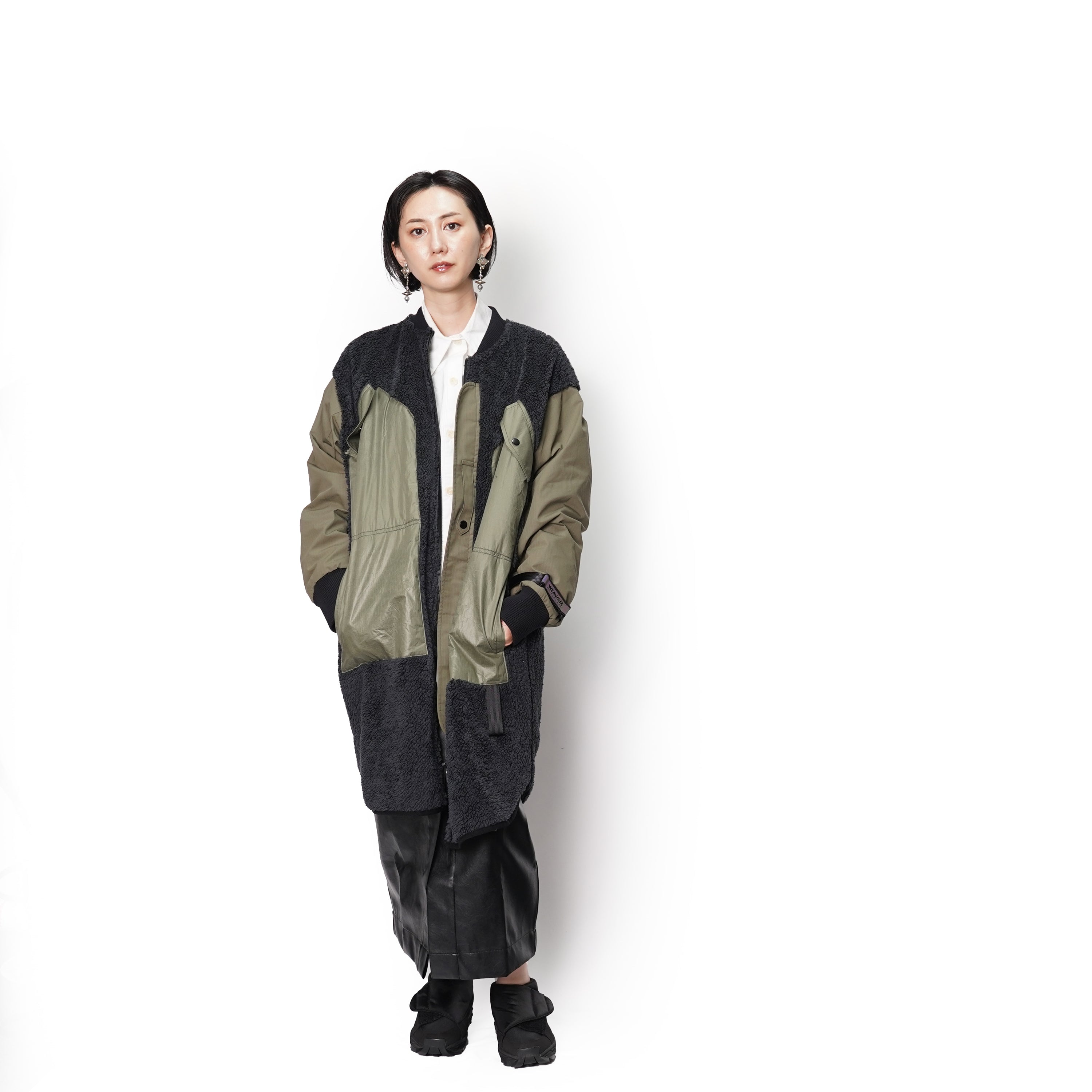 NO:WDM16R0102B | Name:Mammoth Jacket - Gray | 【WEAVISM】-WEAVISM-ADDICTION FUKUOKA