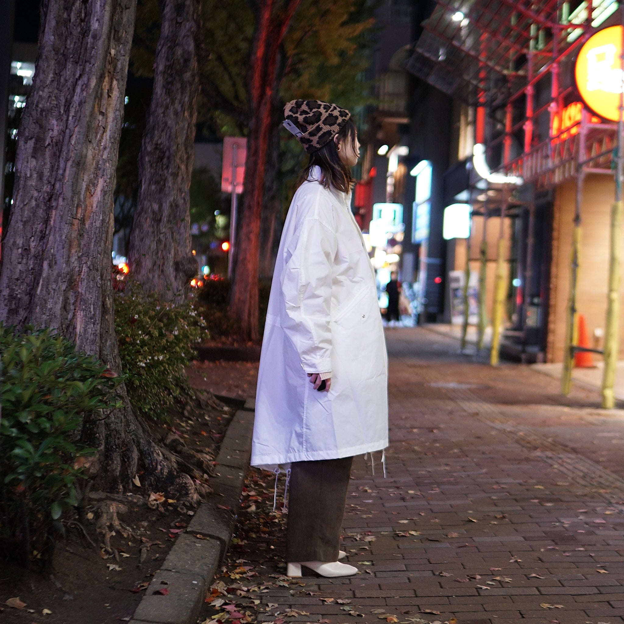 9020SS-AN-CO01 | KUDOS 51 REFLECT COAT | Color:Black/White | Style:【VARDE77_バルデセブンティセブン】