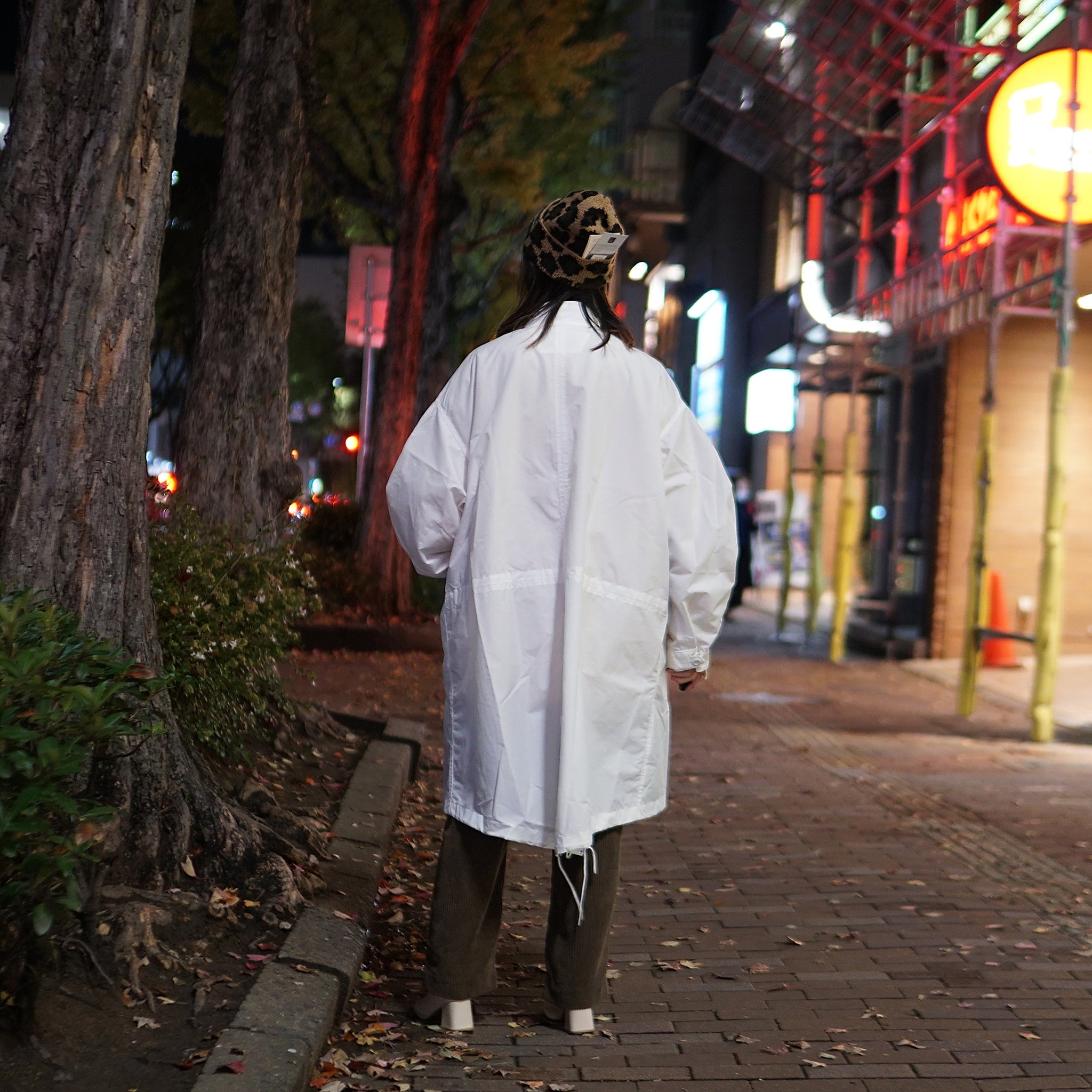 9020SS-AN-CO01 | KUDOS 51 REFLECT COAT | Color:Black/White | Style:【VARDE77_バルデセブンティセブン】