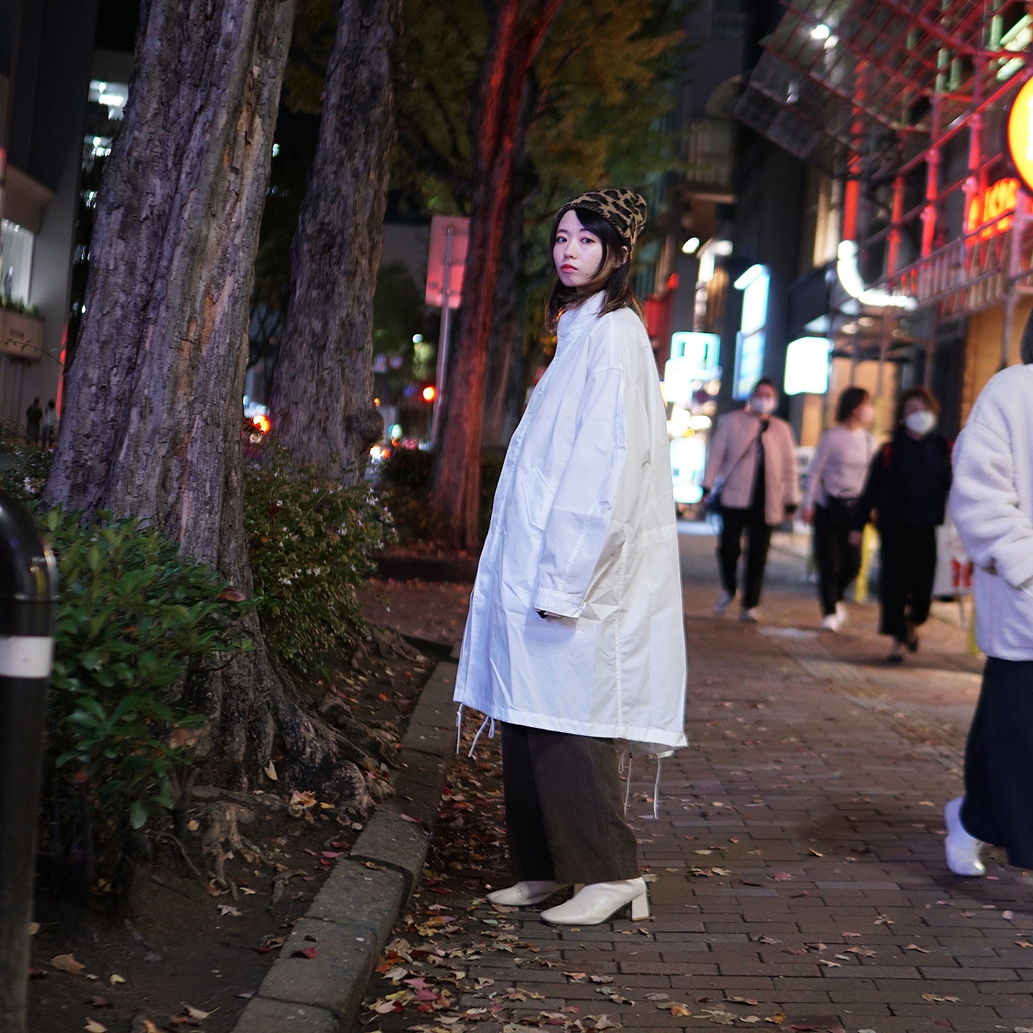 9020SS-AN-CO01 | KUDOS 51 REFLECT COAT | Color:Black/White | Style:【VARDE77_バルデセブンティセブン】