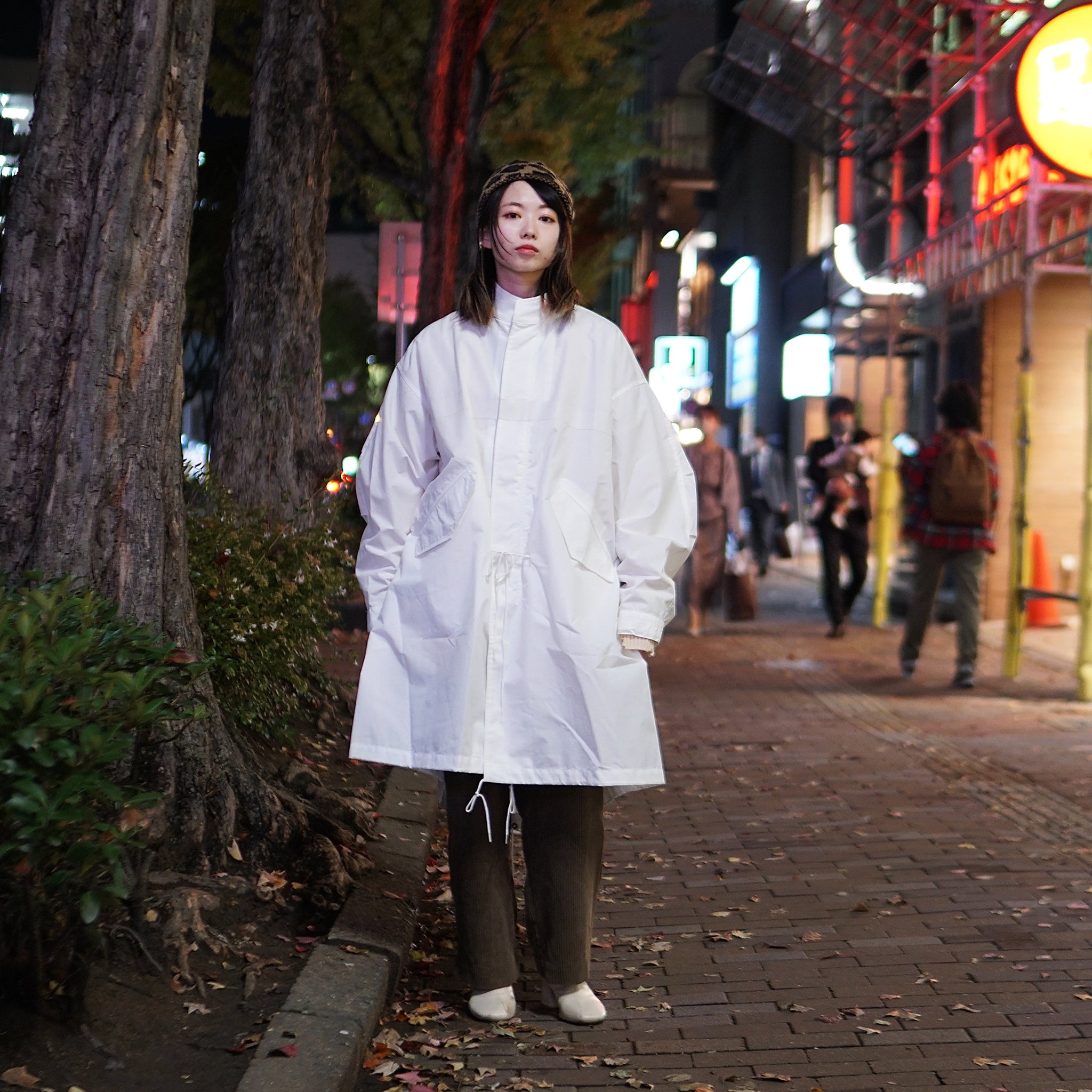 9020SS-AN-CO01 | KUDOS 51 REFLECT COAT | Color:Black/White | Style:【VARDE77_バルデセブンティセブン】