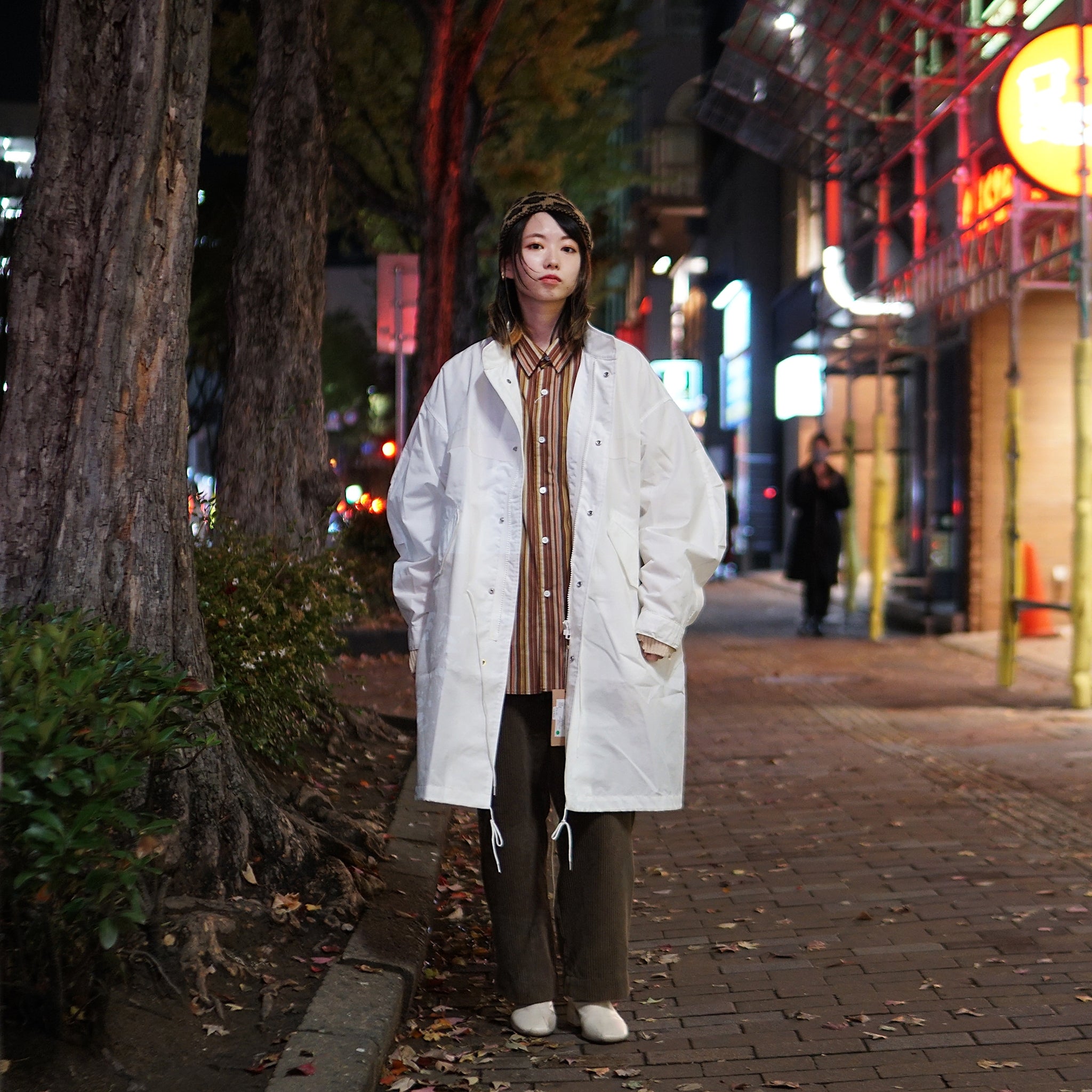 9020SS-AN-CO01 | KUDOS 51 REFLECT COAT | Color:Black/White | Style:【VARDE77_バルデセブンティセブン】