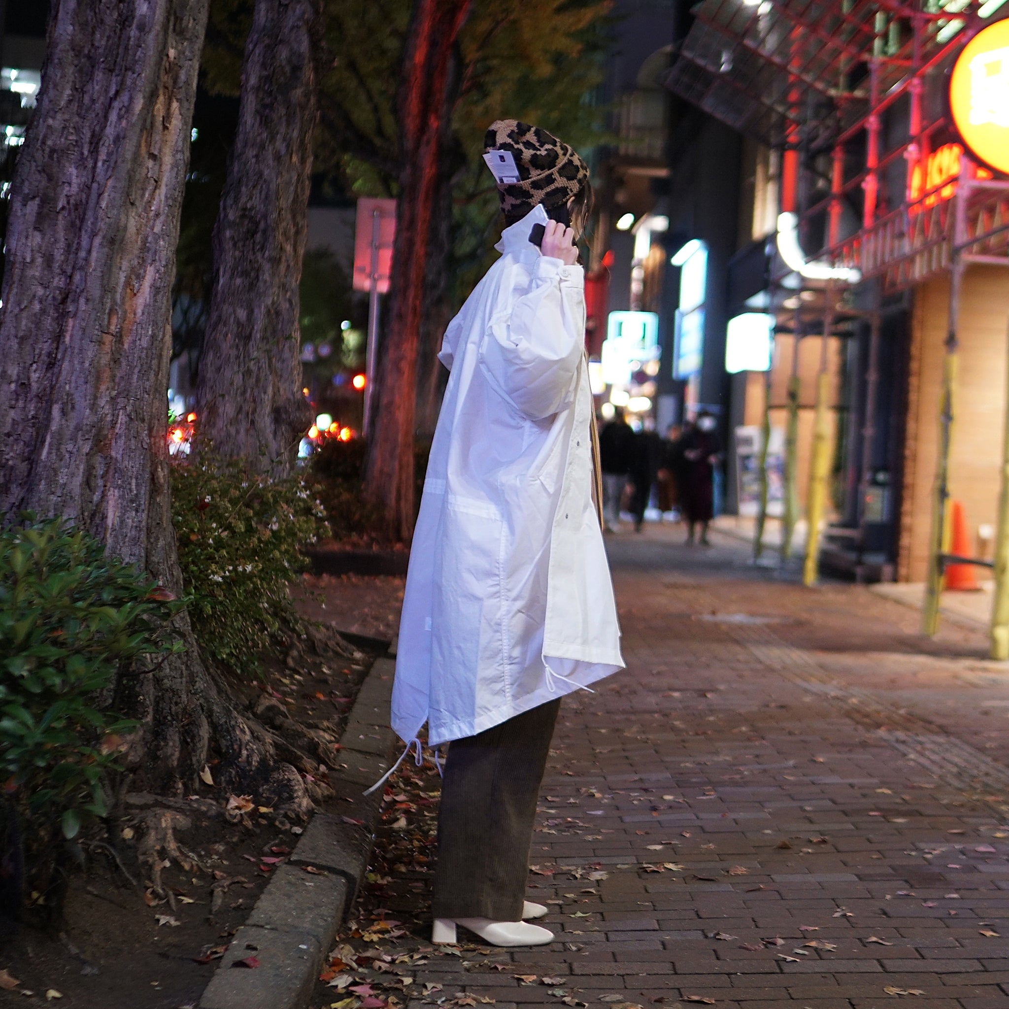 9020SS-AN-CO01 | KUDOS 51 REFLECT COAT | Color:Black/White | Style:【VARDE77_バルデセブンティセブン】