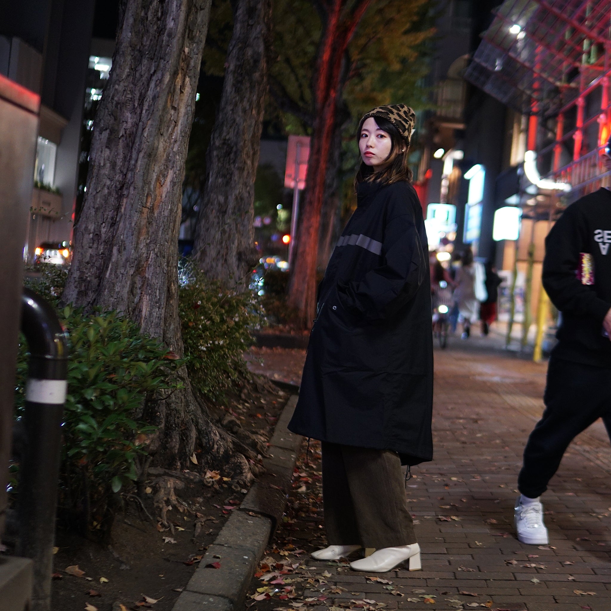 9020SS-AN-CO01 | KUDOS 51 REFLECT COAT | Color:Black/White | Style:【VARDE77_バルデセブンティセブン】