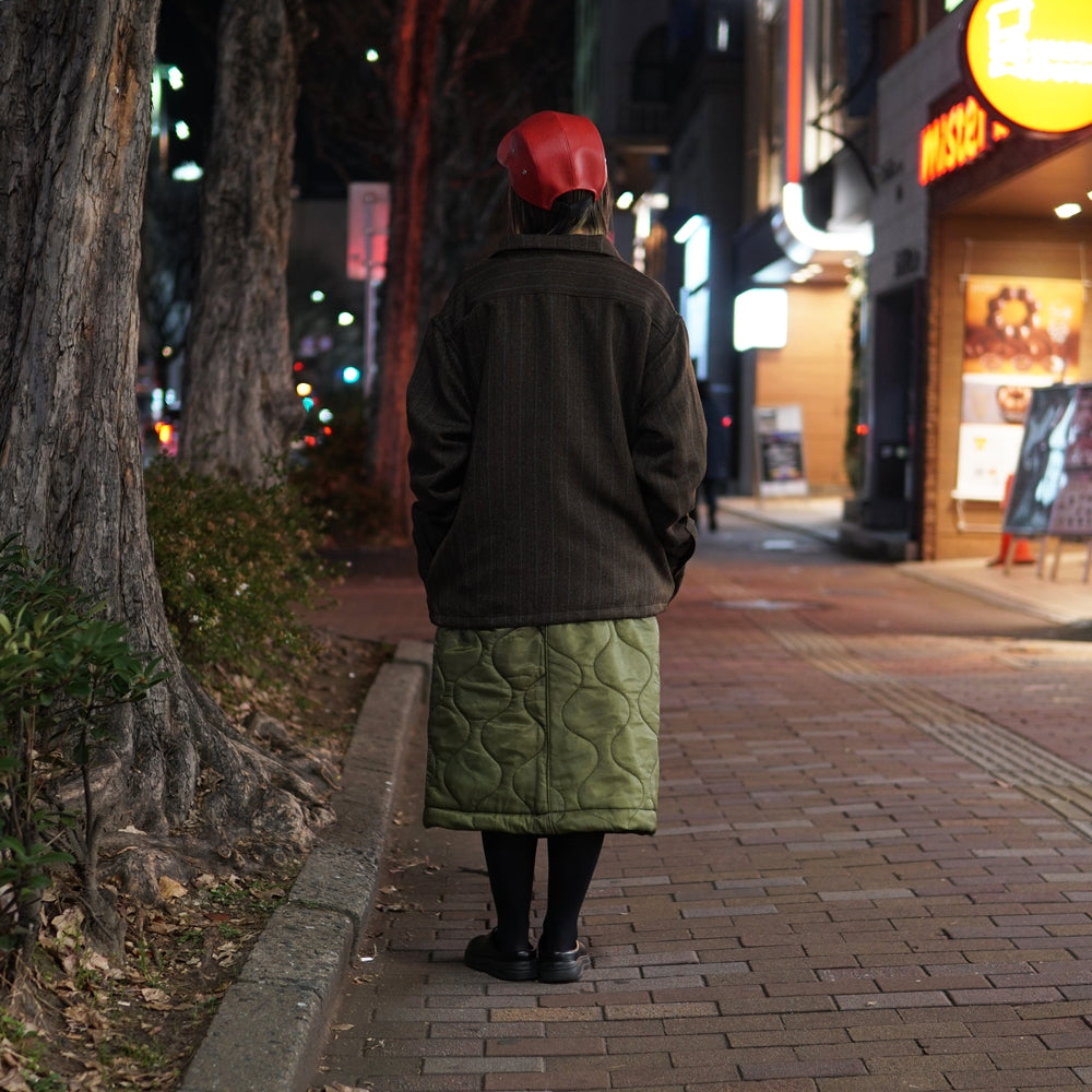 Re make by catta - 16 M65 Liner Skirt | Color: Olive | Size:Free 【CATTA_カッタ】