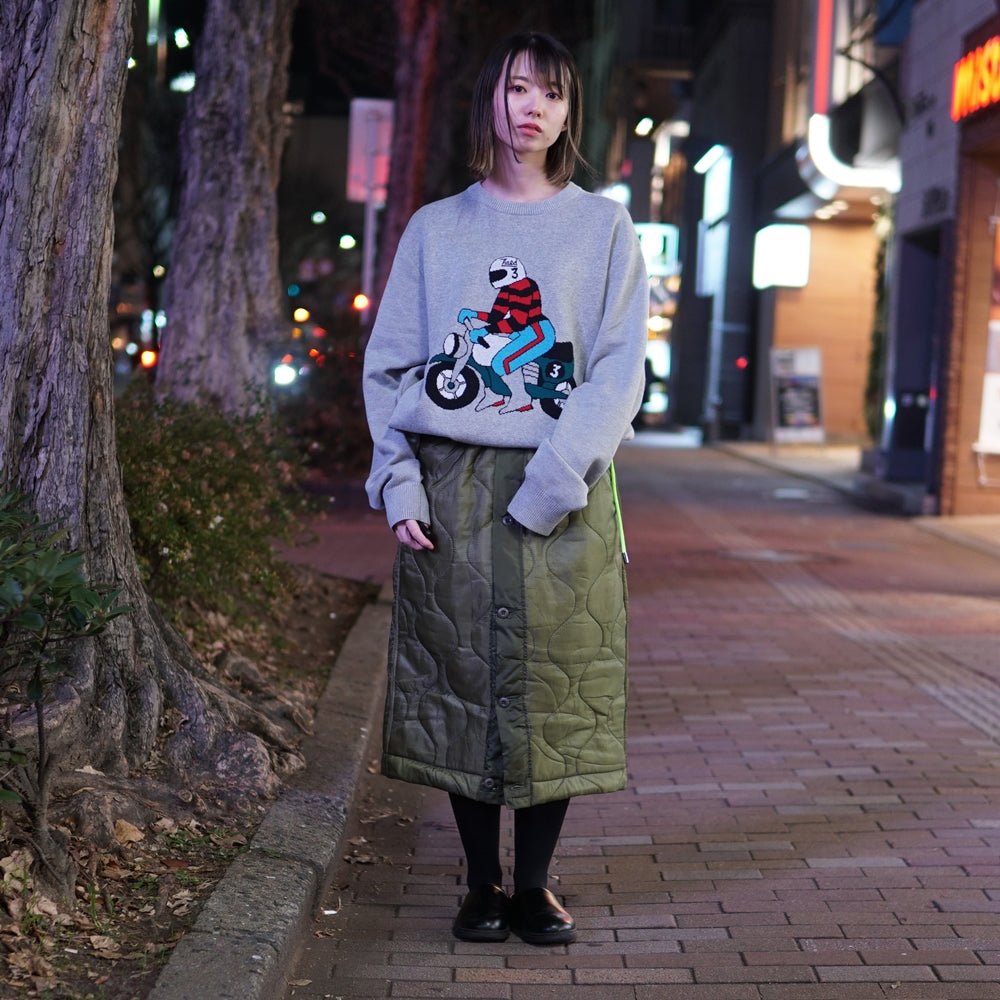 Re make by catta - 16 M65 Liner Skirt | Color: Olive | Size:Free 【CATTA_カッタ】