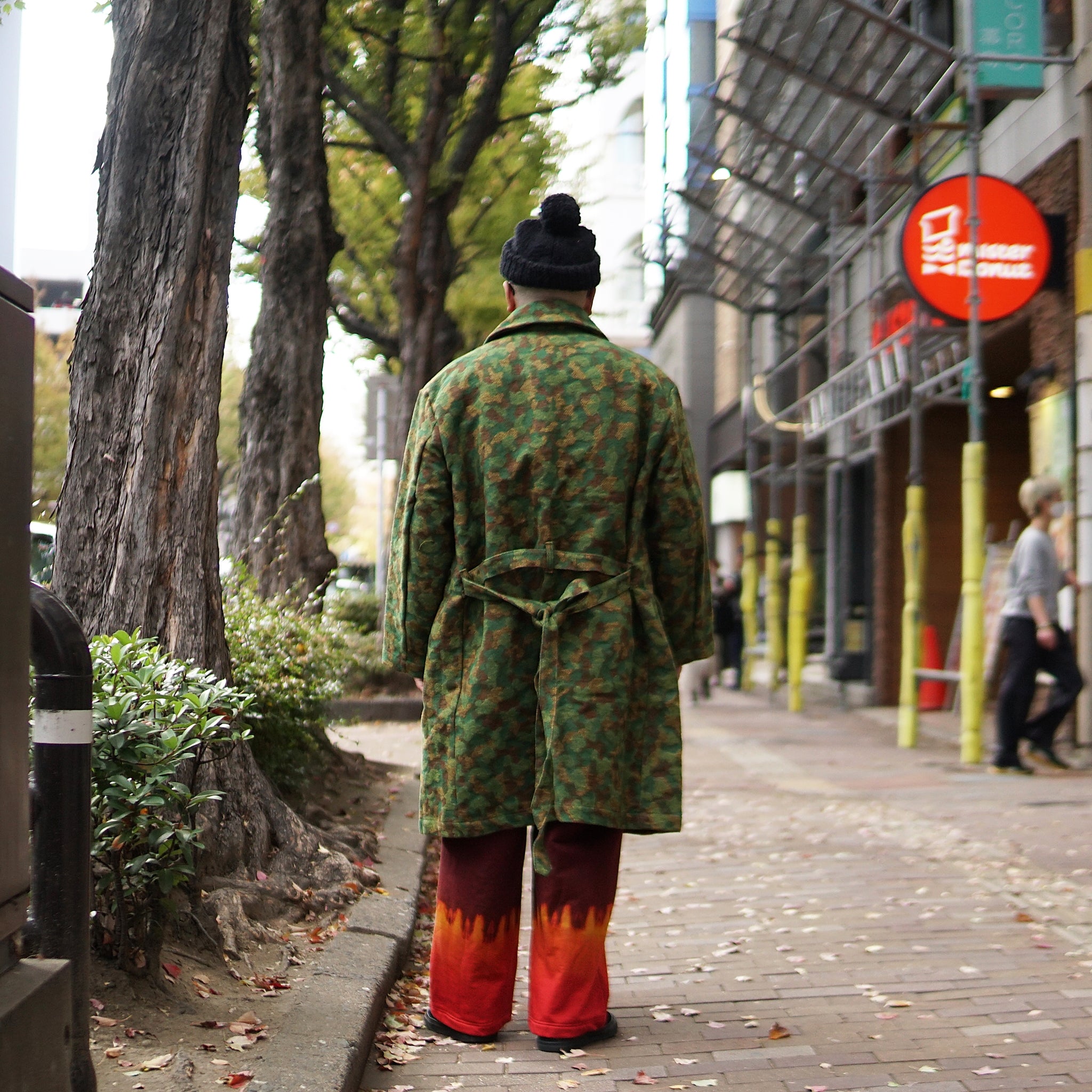 M32012 | Jute Coat | Color:Jacquard Cotton Green Camo【MONITALY_モニタリー】