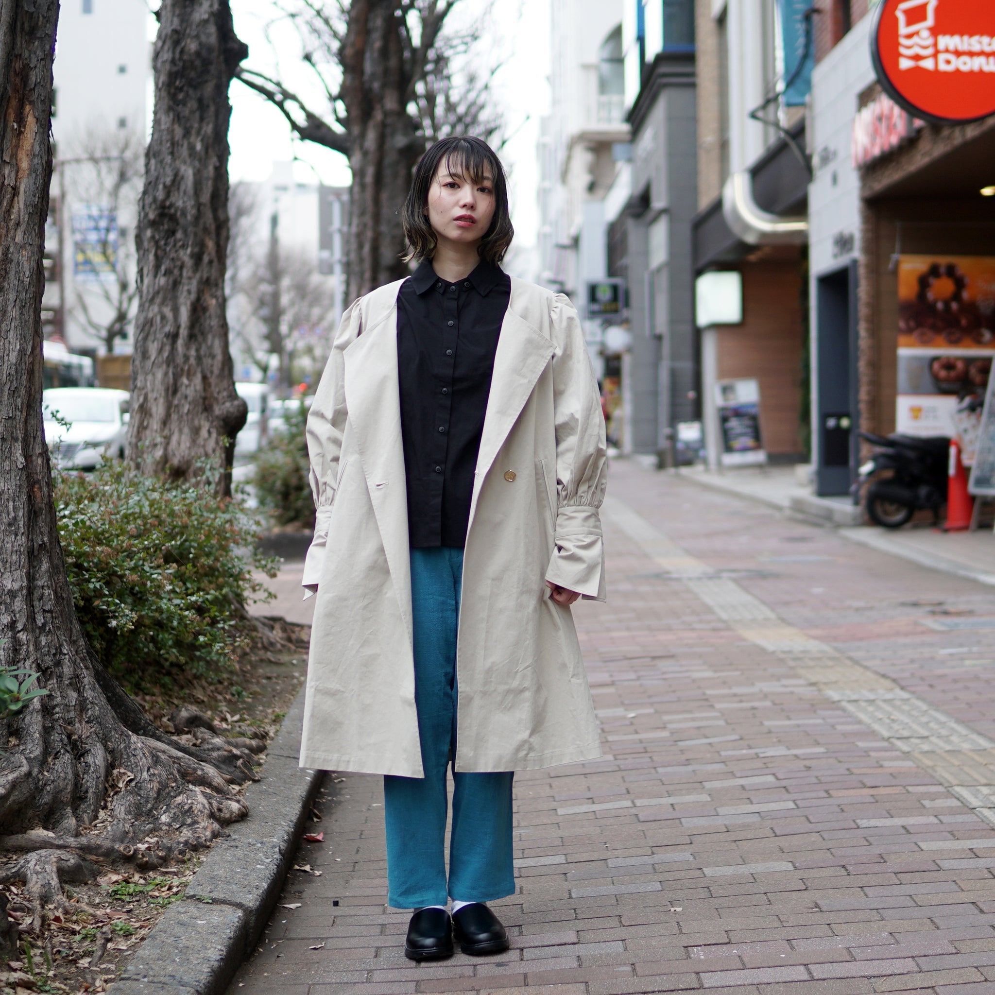 No:OSK-SS22-18A | Name:Renunciation | Color:Beige|Size:S【OSKER THE LABEL_オスカーザレーベル】