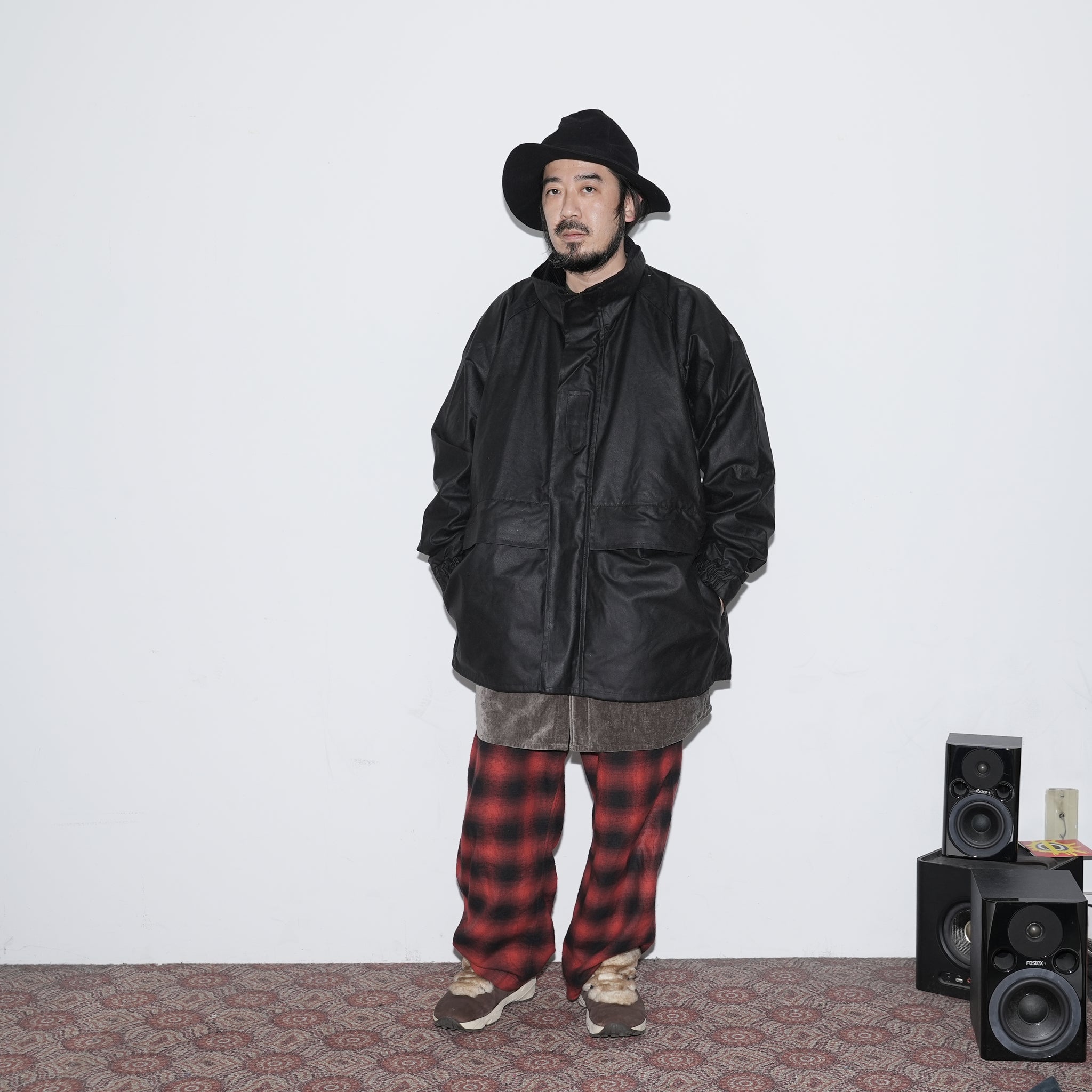 No:HFW22 FW02 | Name:Foul Jacket | Color:Black/Steal【H.F AND WEAVER_エイチ.エフ アンド ウィーバー】
