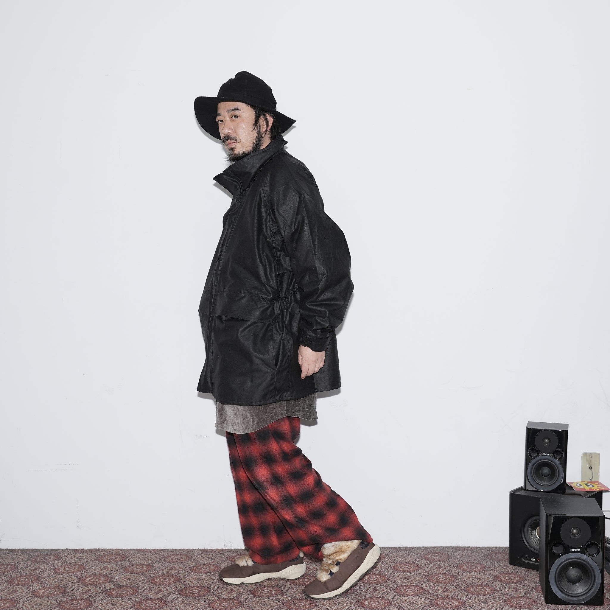 No:HFW22 FW02 | Name:Foul Jacket | Color:Black/Steal【H.F AND WEAVER_エイチ.エフ アンド ウィーバー】