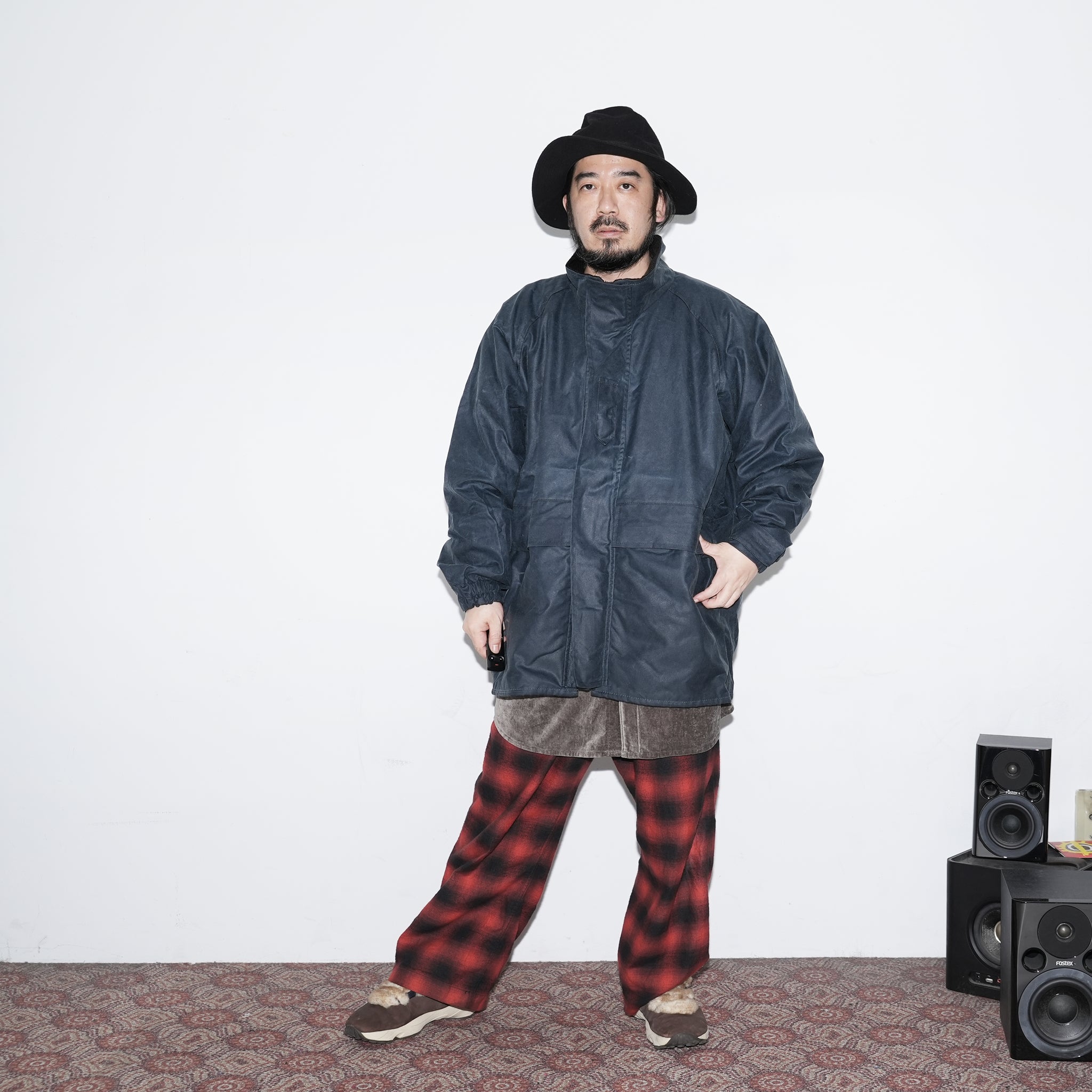 No:HFW22 FW02 | Name:Foul Jacket | Color:Black/Steal【H.F AND WEAVER_エイチ.エフ アンド ウィーバー】