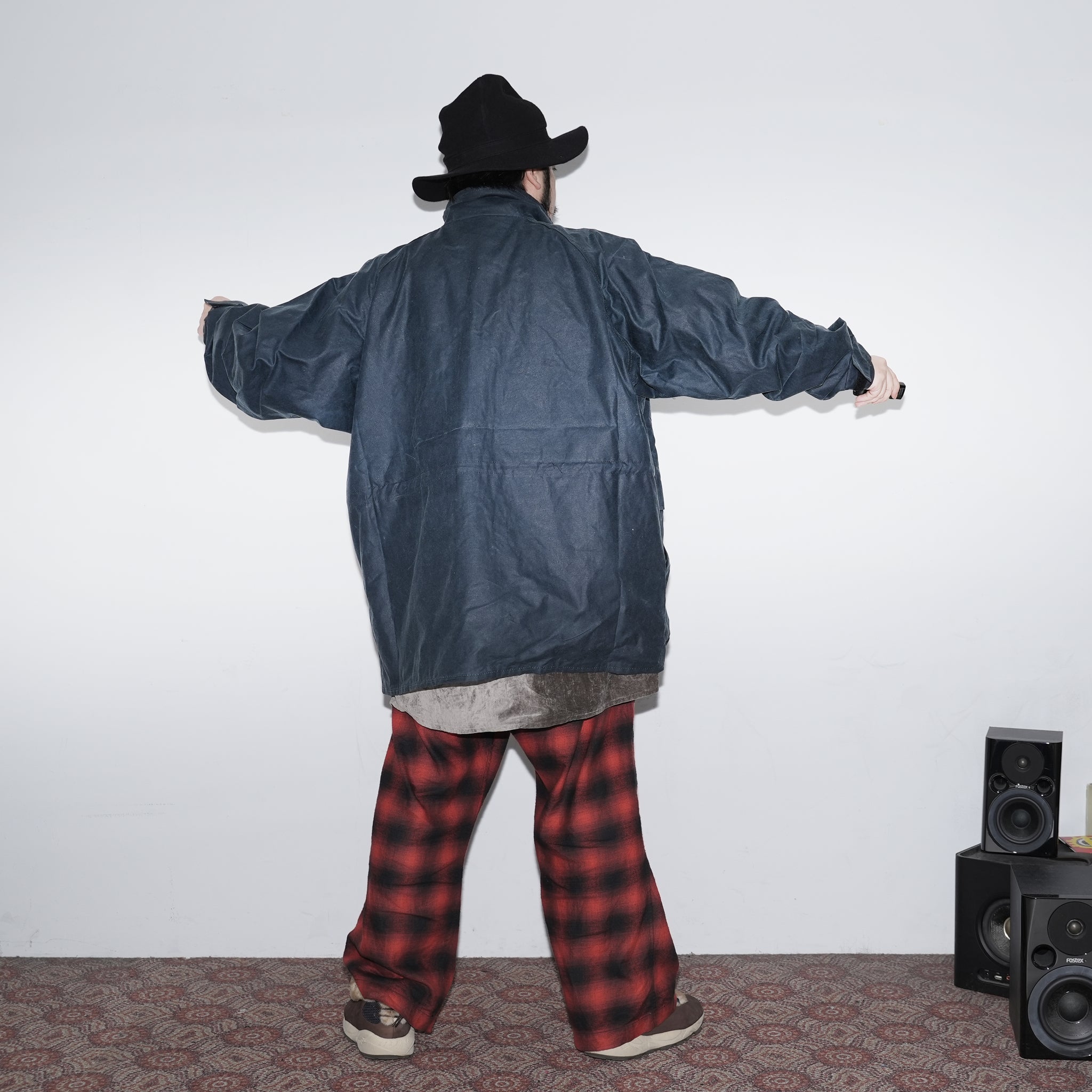 No:HFW22 FW02 | Name:Foul Jacket | Color:Black/Steal【H.F AND WEAVER_エイチ.エフ アンド ウィーバー】