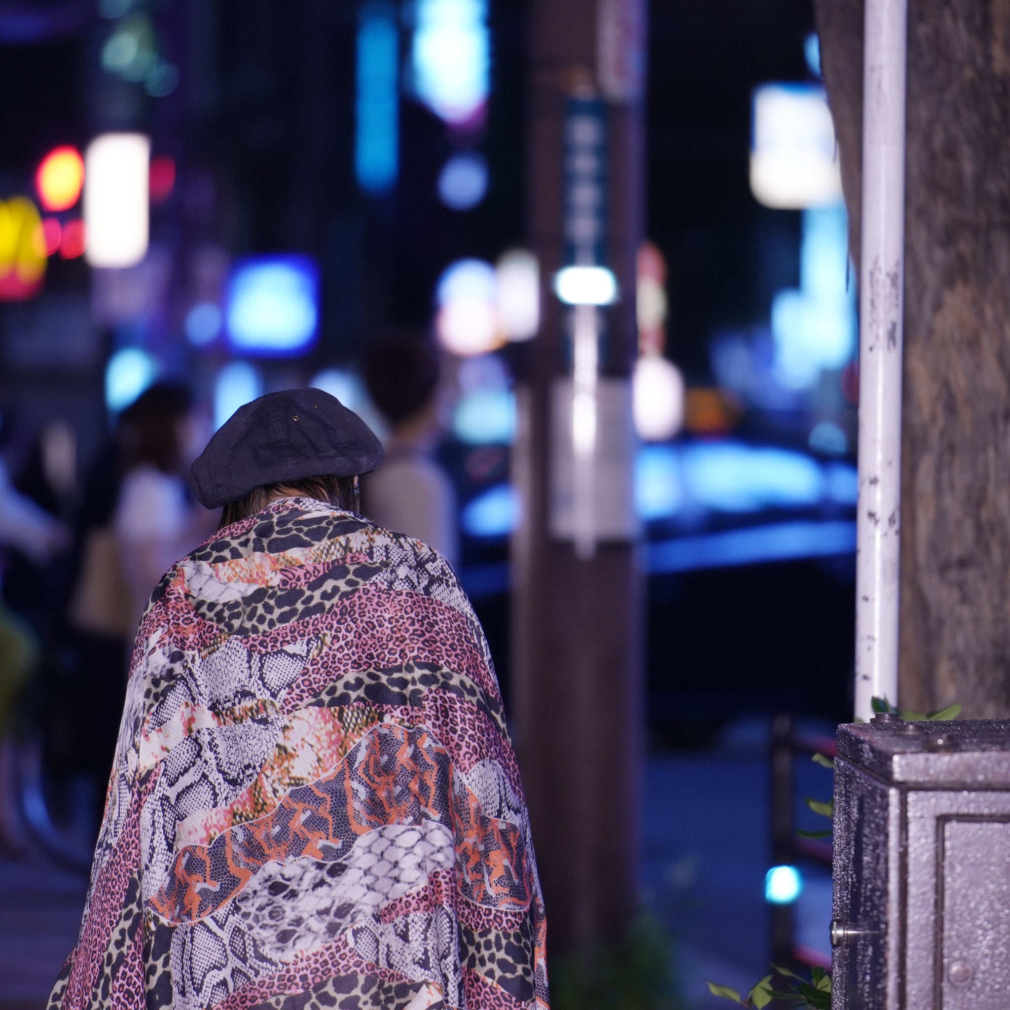 No:25135 | Name:Misfit Jungle Scarf | Color:Grey Pink【ONE TEASPOON_ワンティースプーン】【archive】