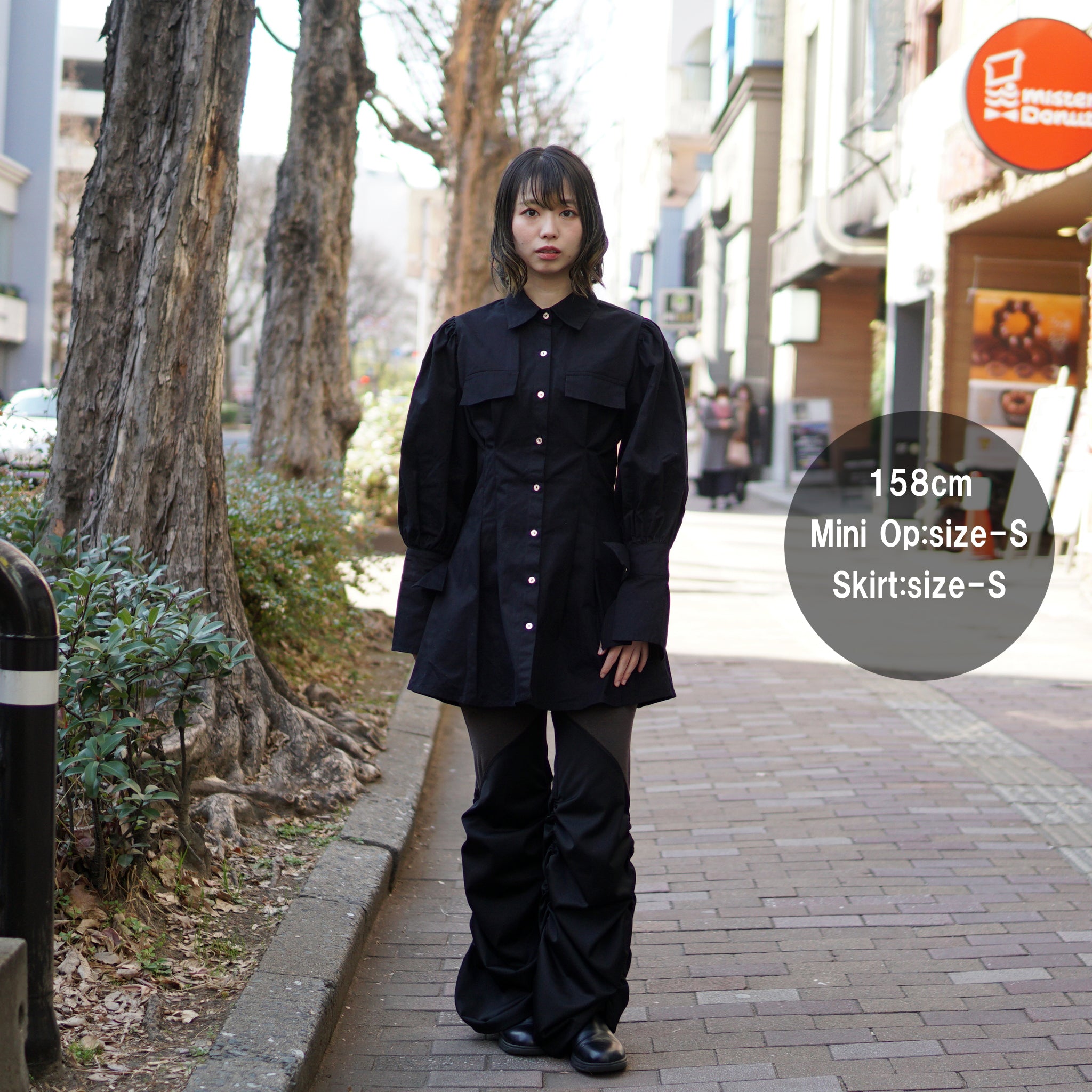 No:OSK-SS22-4B | Name:Make A Pact | Color:Black|Size:S【OSKER THE LABEL_オスカーザレーベル】【archive】